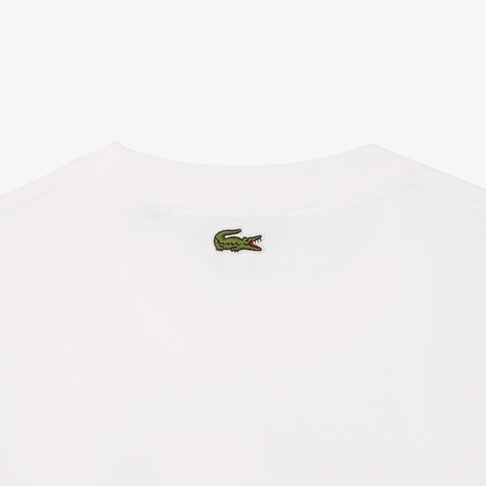 テニスグラフィックステッチ&プリントTシャツ