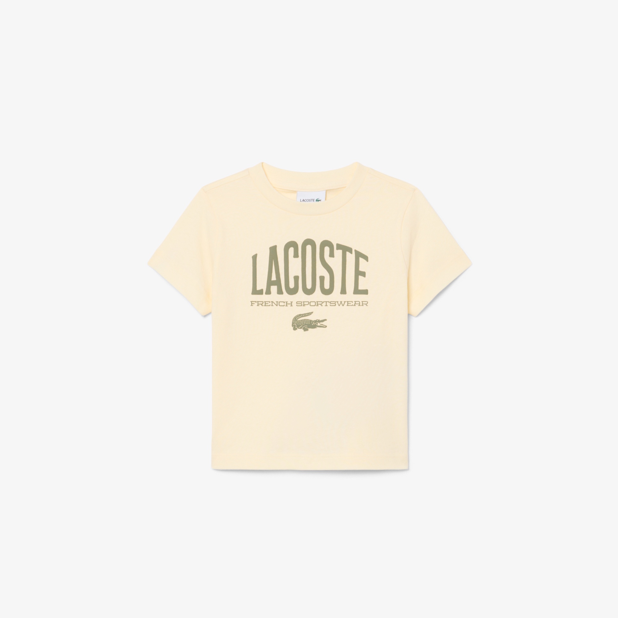 JUNIOR マルチカラーブランドネームロゴTシャツ