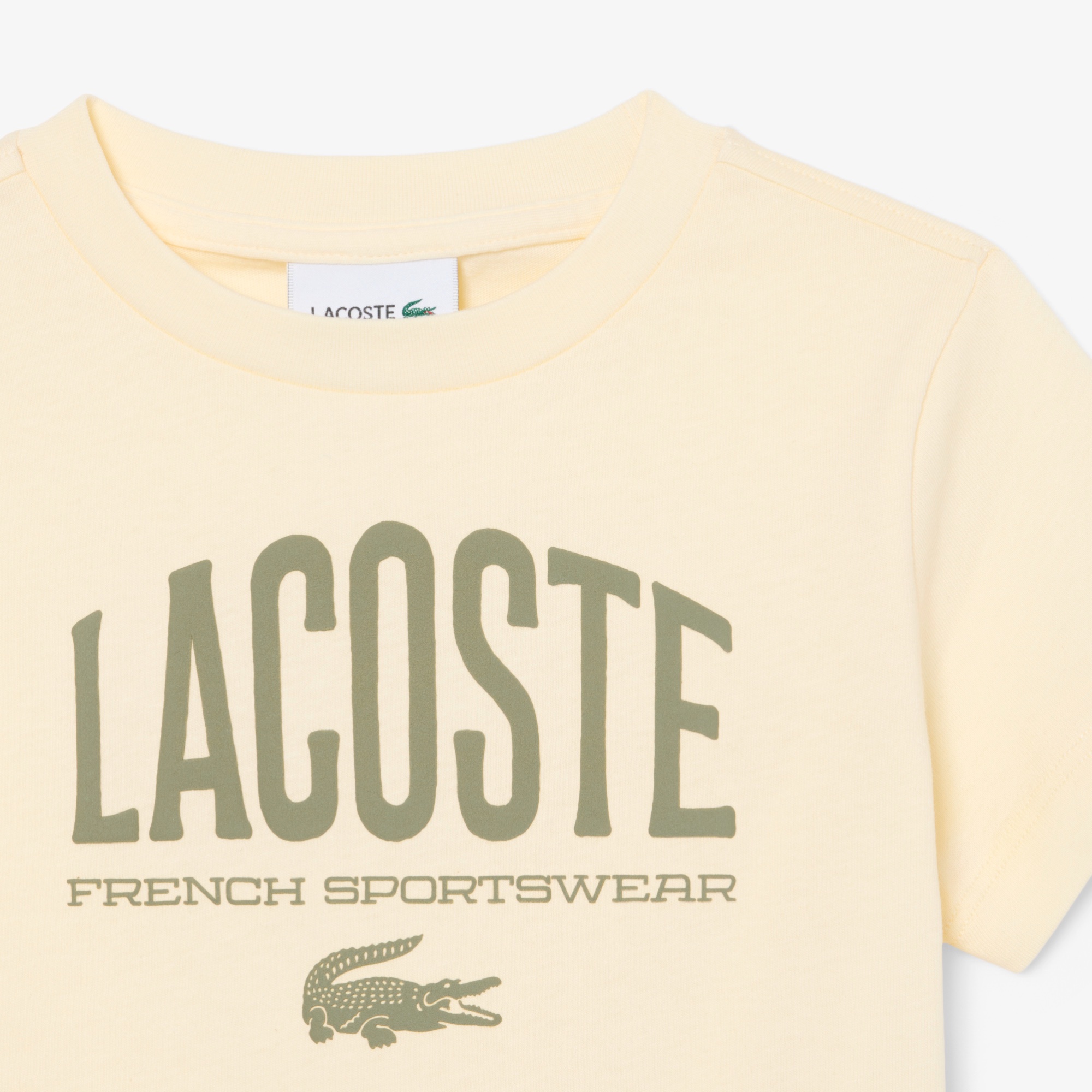 JUNIOR マルチカラーブランドネームロゴTシャツ