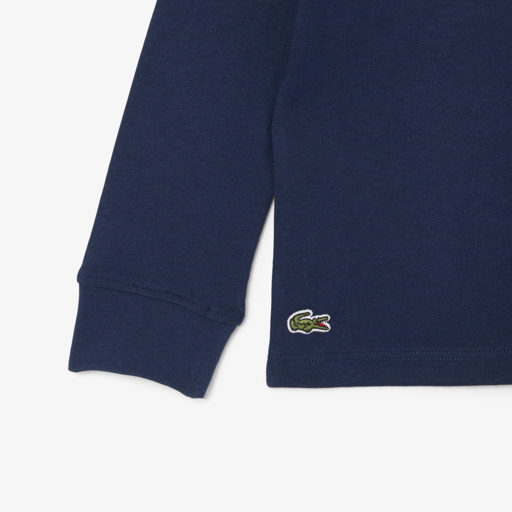 JUNIOR マルチカラーブランドネームロゴ長袖Tシャツ
