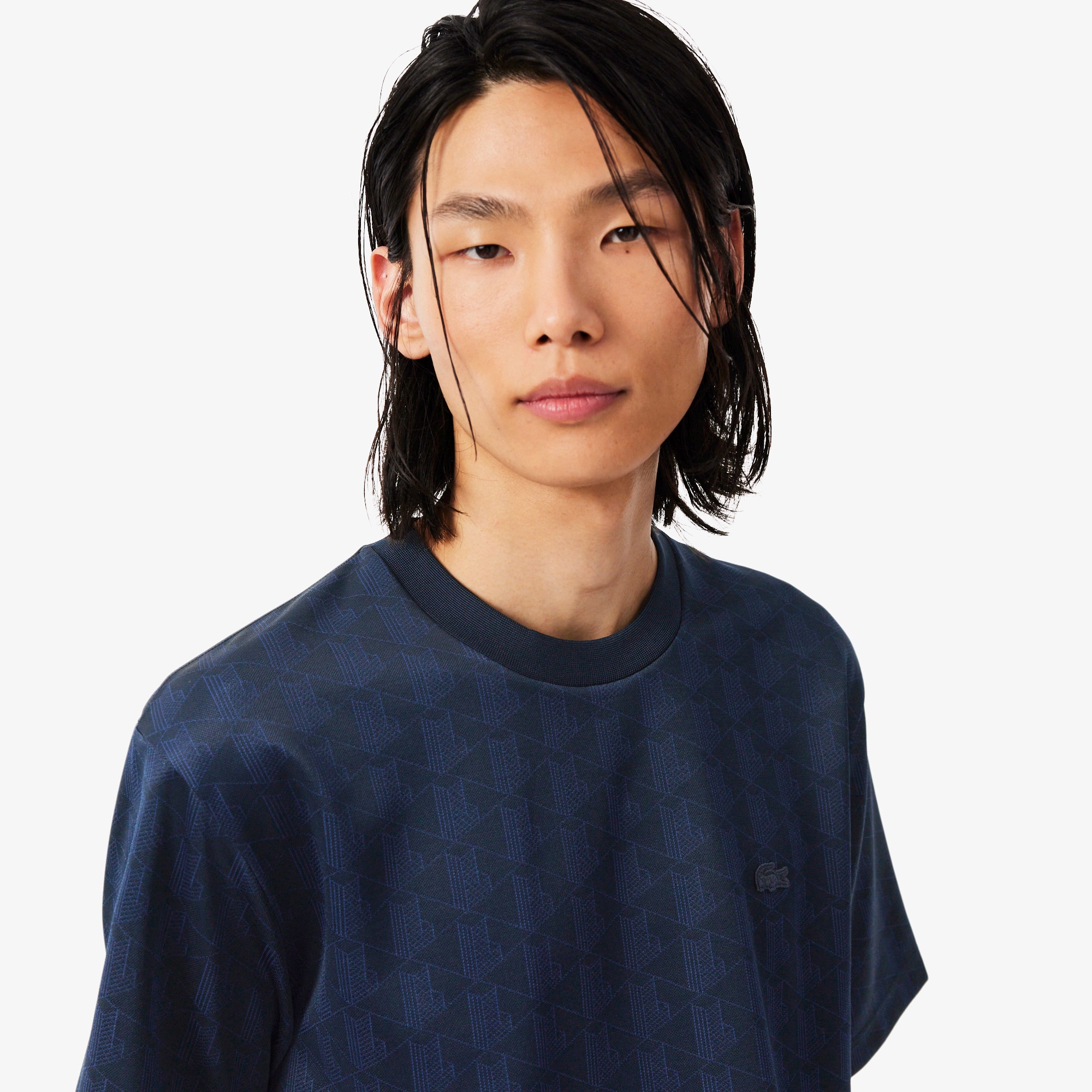 モノグラムジャカードTシャツ
