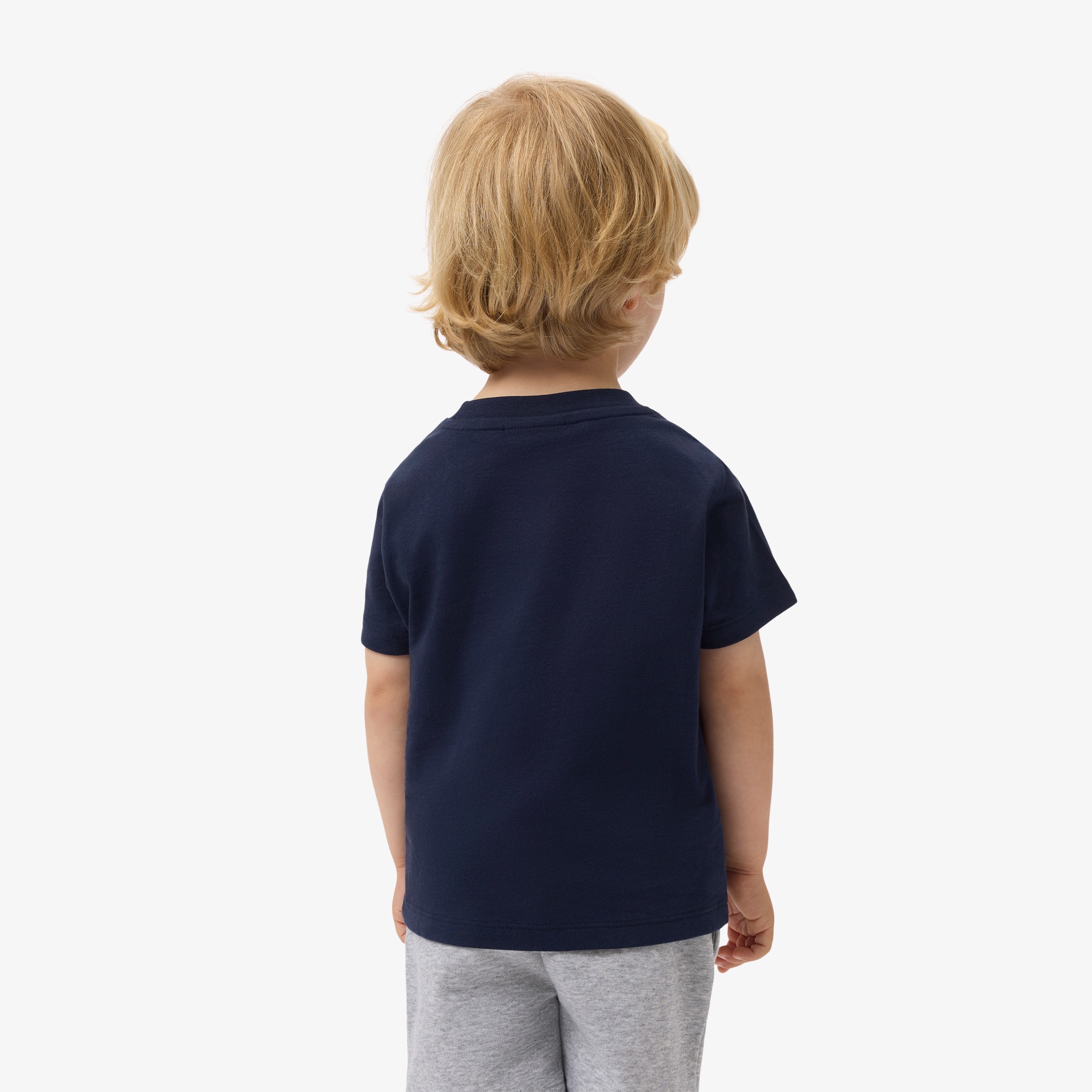 JUNIOR マルチカラーブランドネームロゴTシャツ