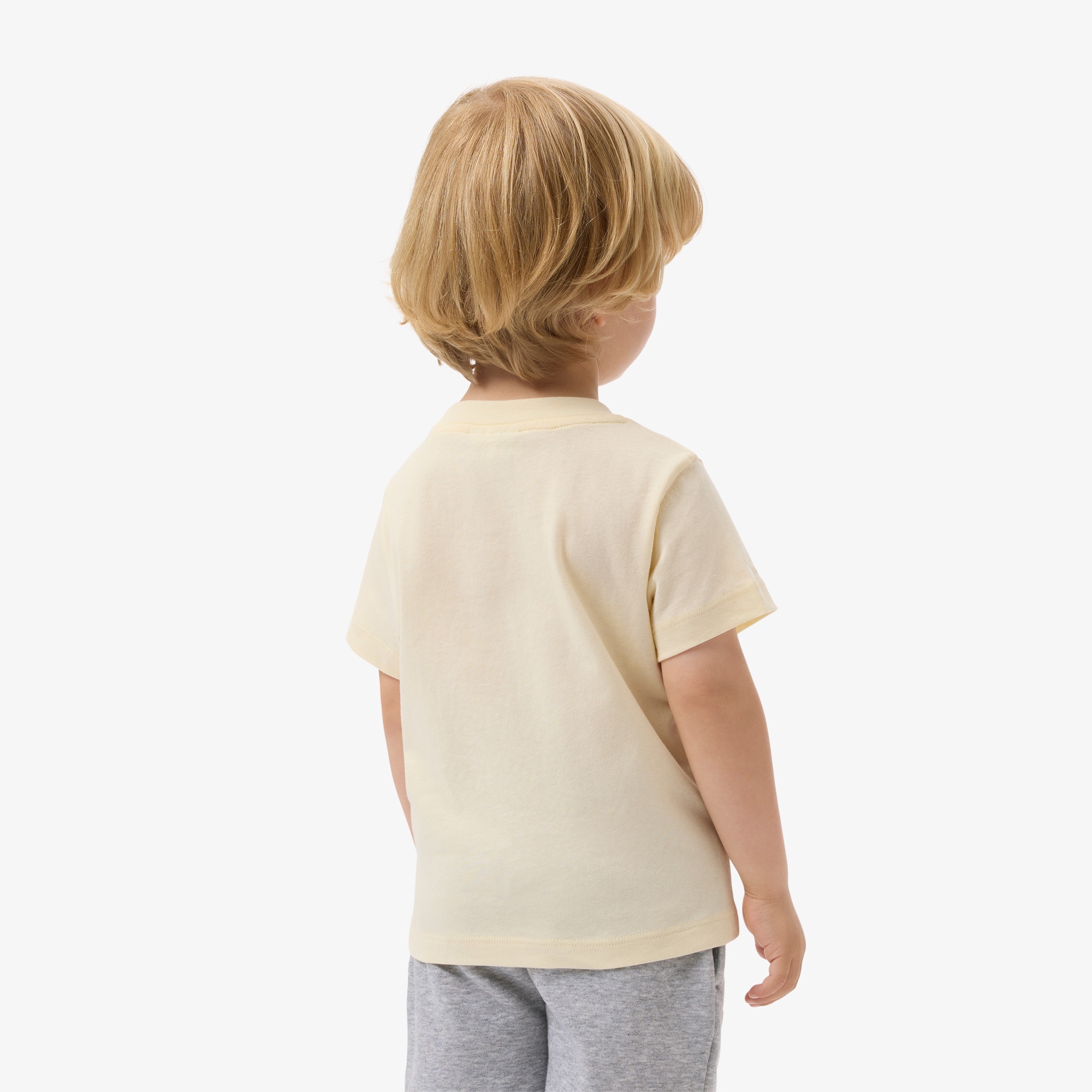 JUNIOR マルチカラーブランドネームロゴTシャツ