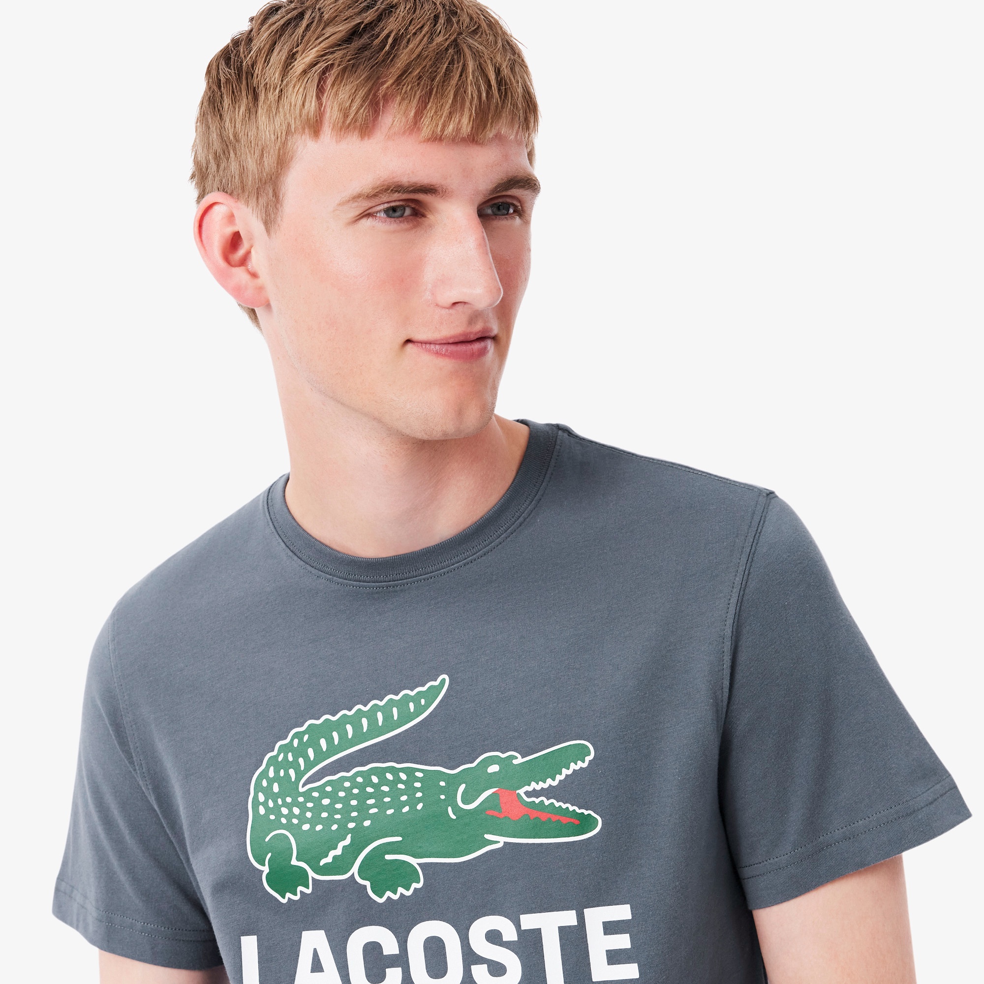 ビッグワニロゴプリントTシャツ