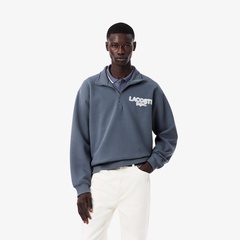 LACOSTE ラコステ　メンズ トーン・オン・トーンローレルステッチダブルフェイスクルーネック