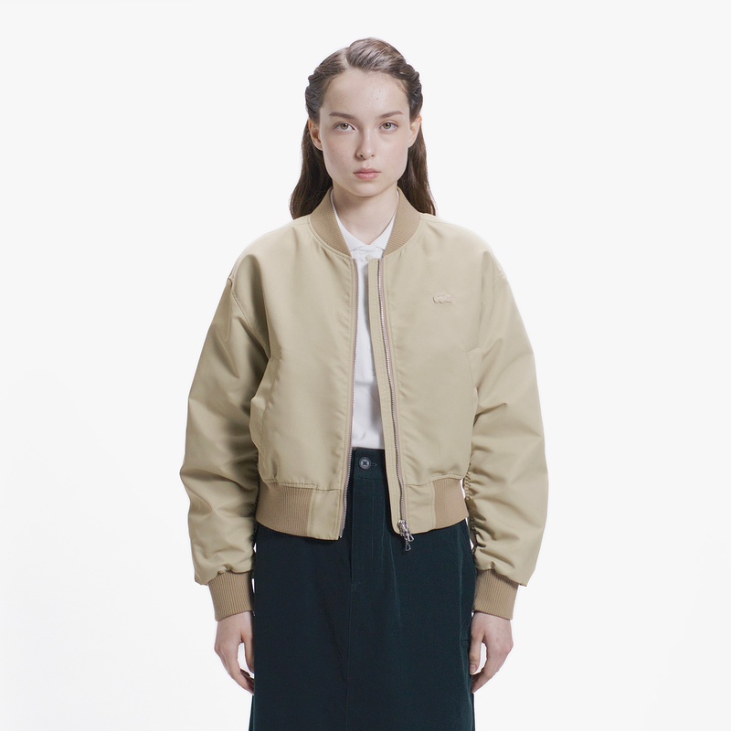 クロップド MA-1ジャケット BF035J - ラコステ（LACOSTE）公式