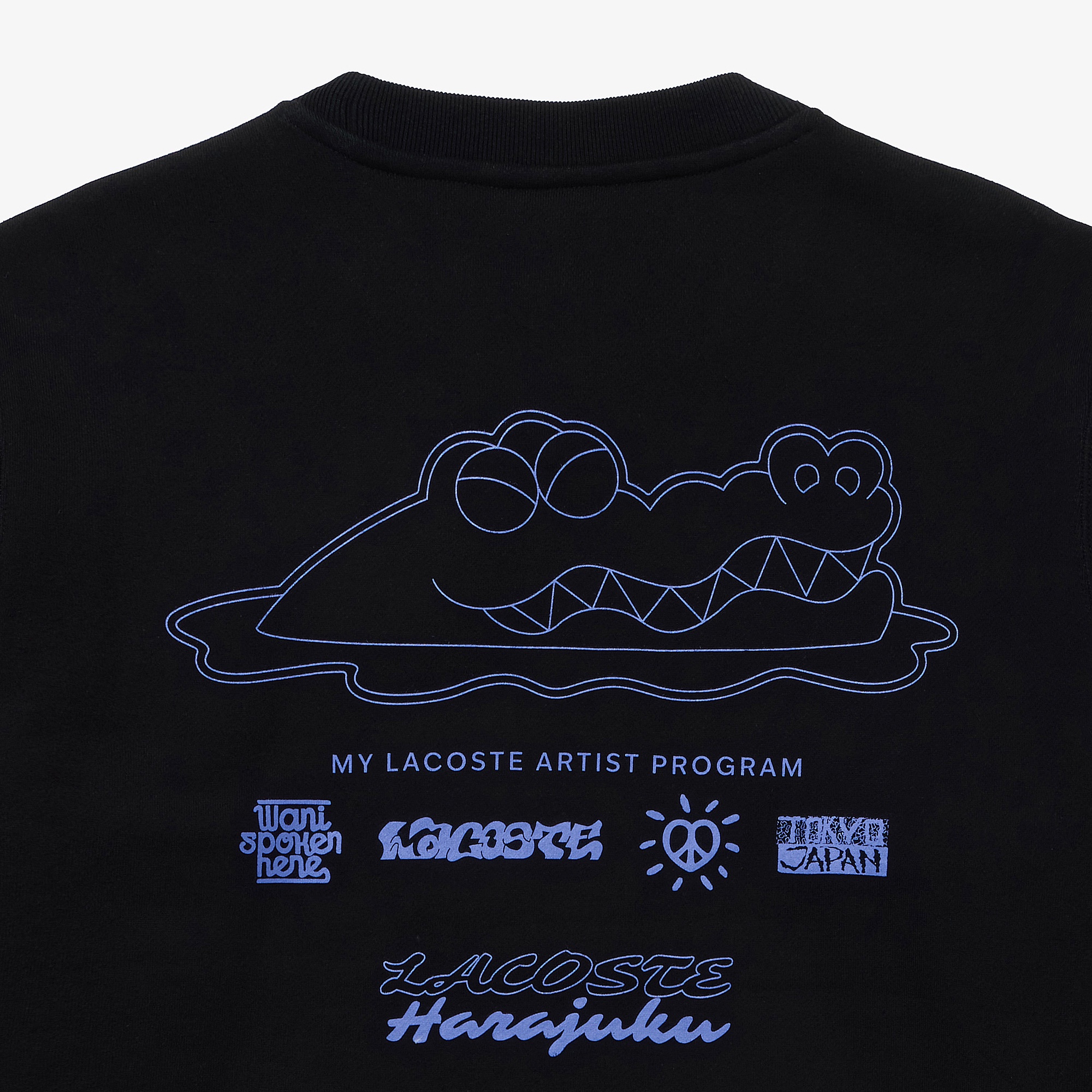 『My Lacoste Artist Program』 Vol.11 SAND NAOKIデザイン スウェットシャツ