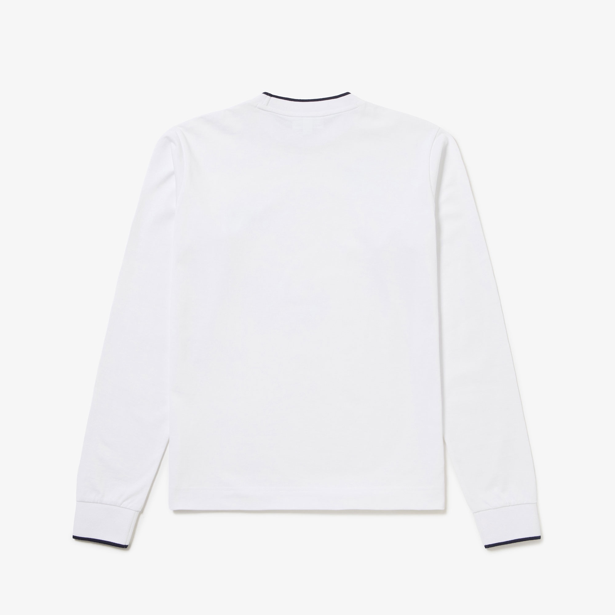 【オンライン限定】配色ラインリブ ロングスリーブ ロングTシャツ