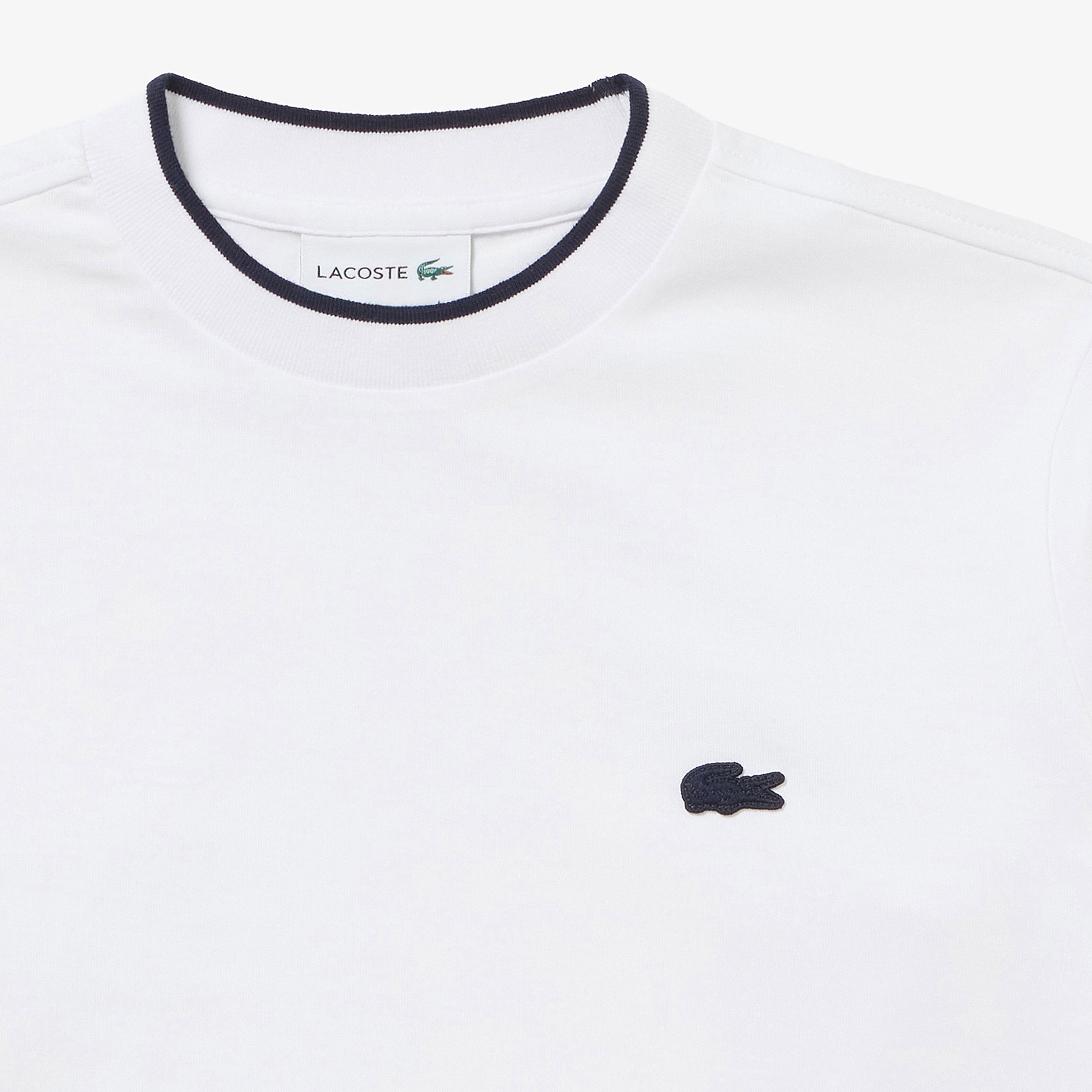 【オンライン限定】配色ラインリブ ロングスリーブ ロングTシャツ