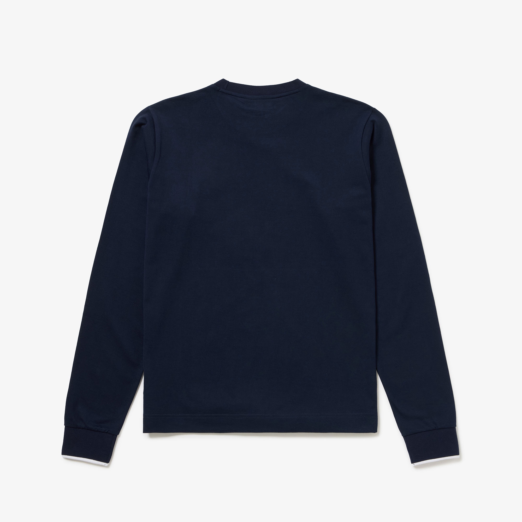 【オンライン限定】配色ラインリブ ロングスリーブ ロングTシャツ