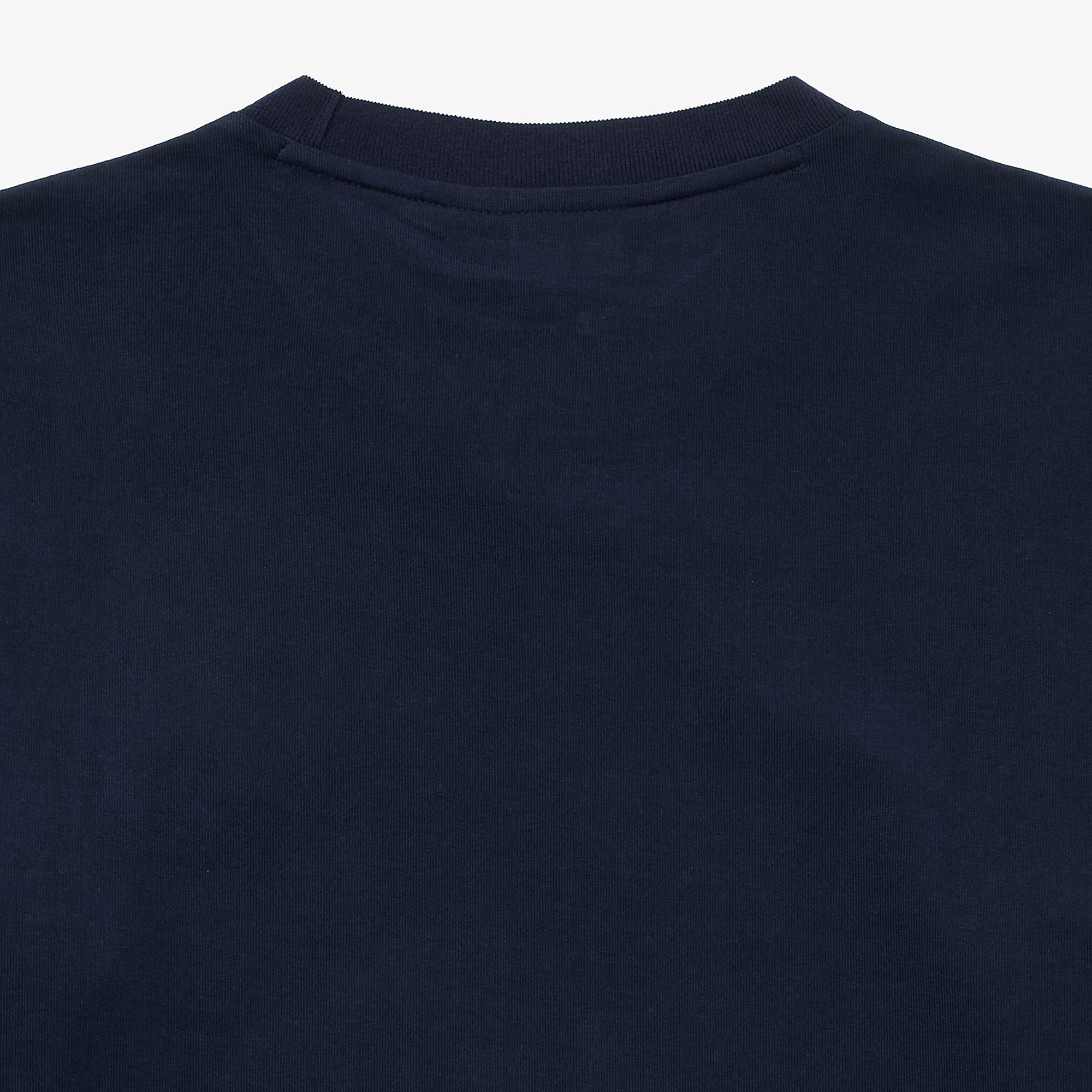 【オンライン限定】配色ラインリブ ロングスリーブ ロングTシャツ