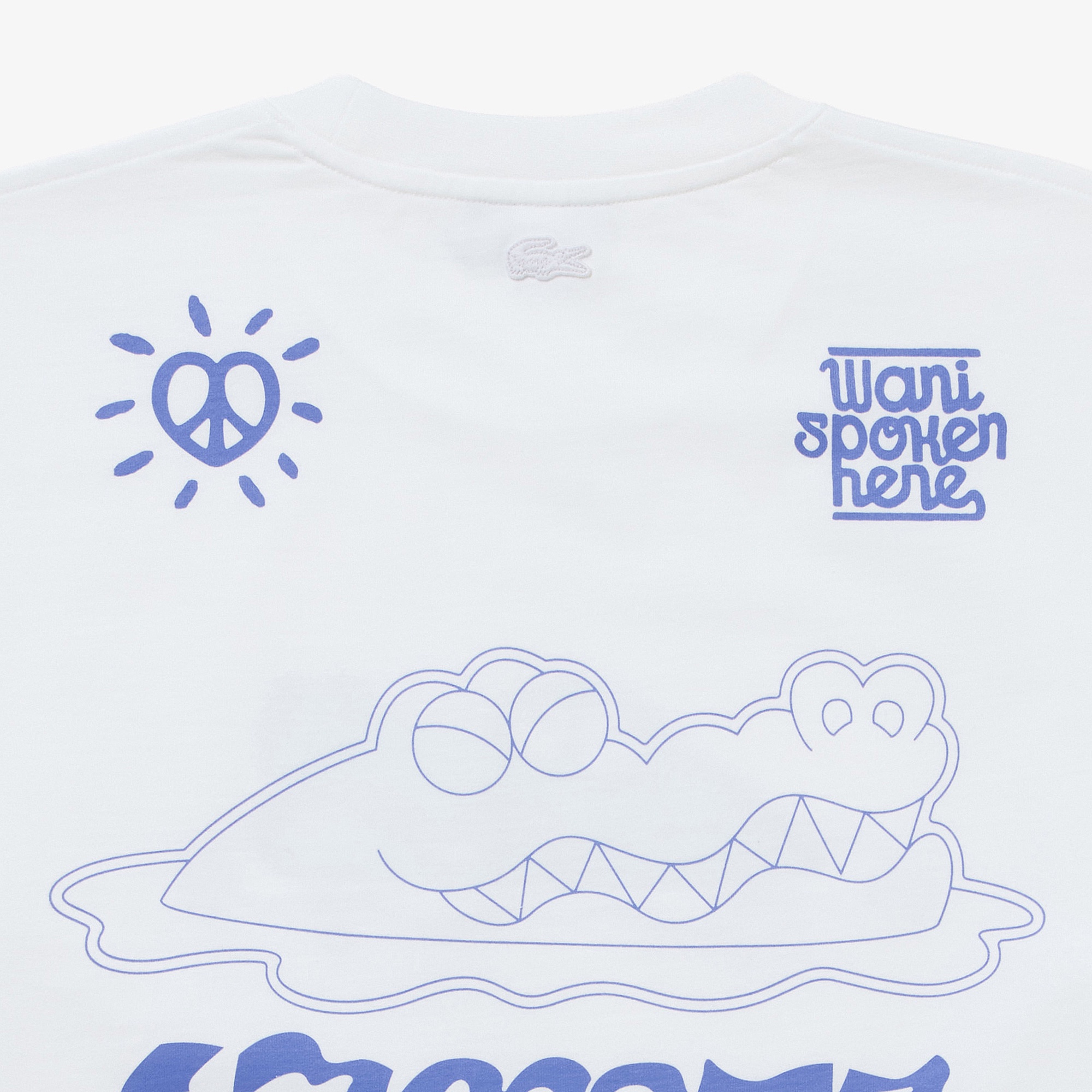 『My Lacoste Artist Program』 Vol.11 SAND NAOKIデザインTシャツ（WANI on LOGO）
