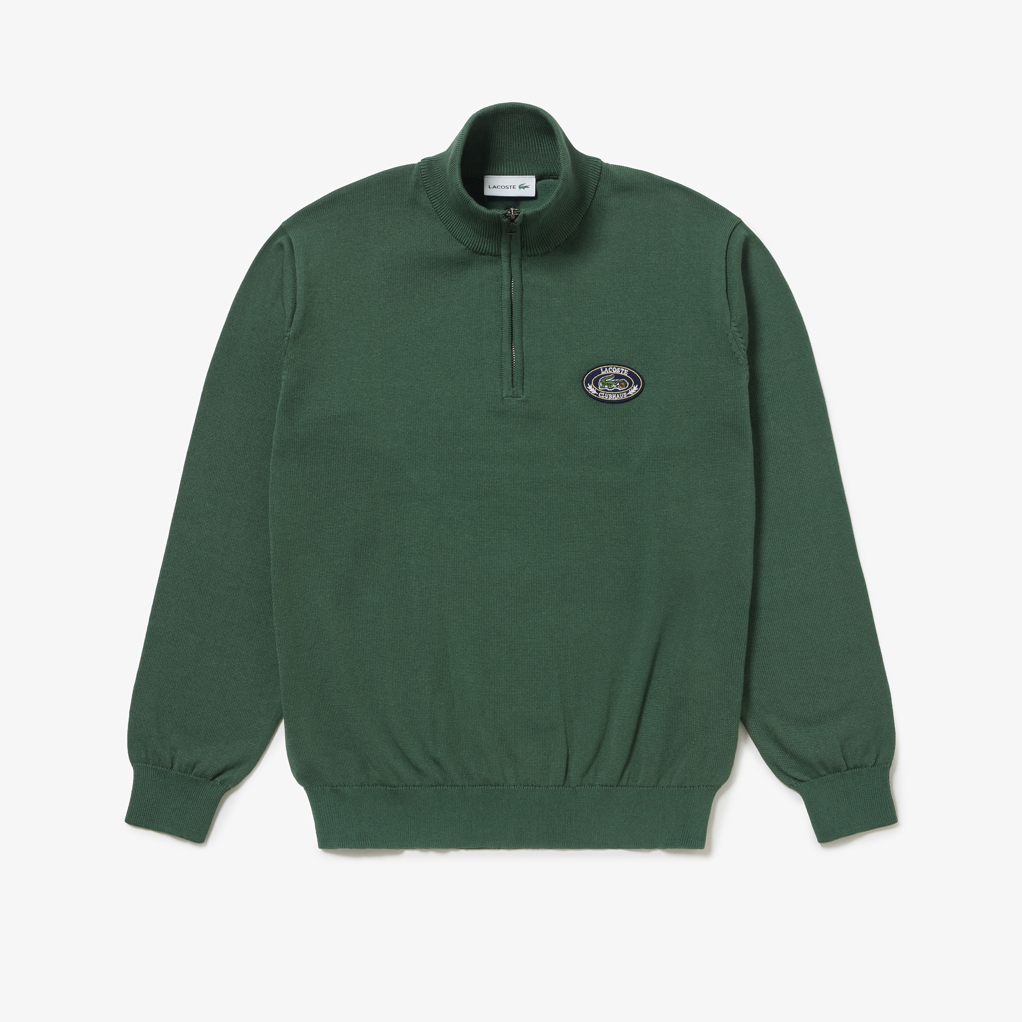 LACOSTE x CLUBHAUS ハーフジップセーター