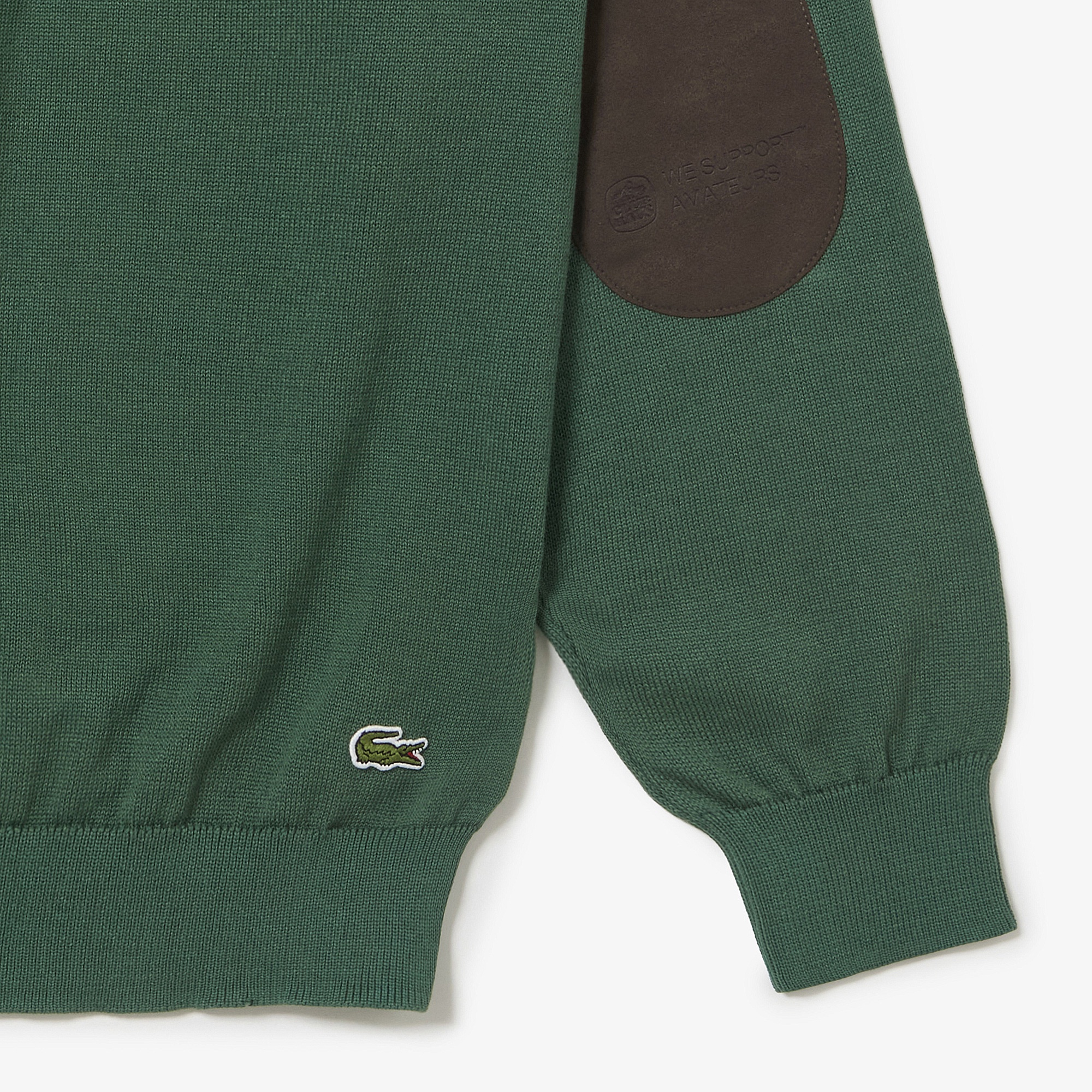 LACOSTE x CLUBHAUS ハーフジップセーター
