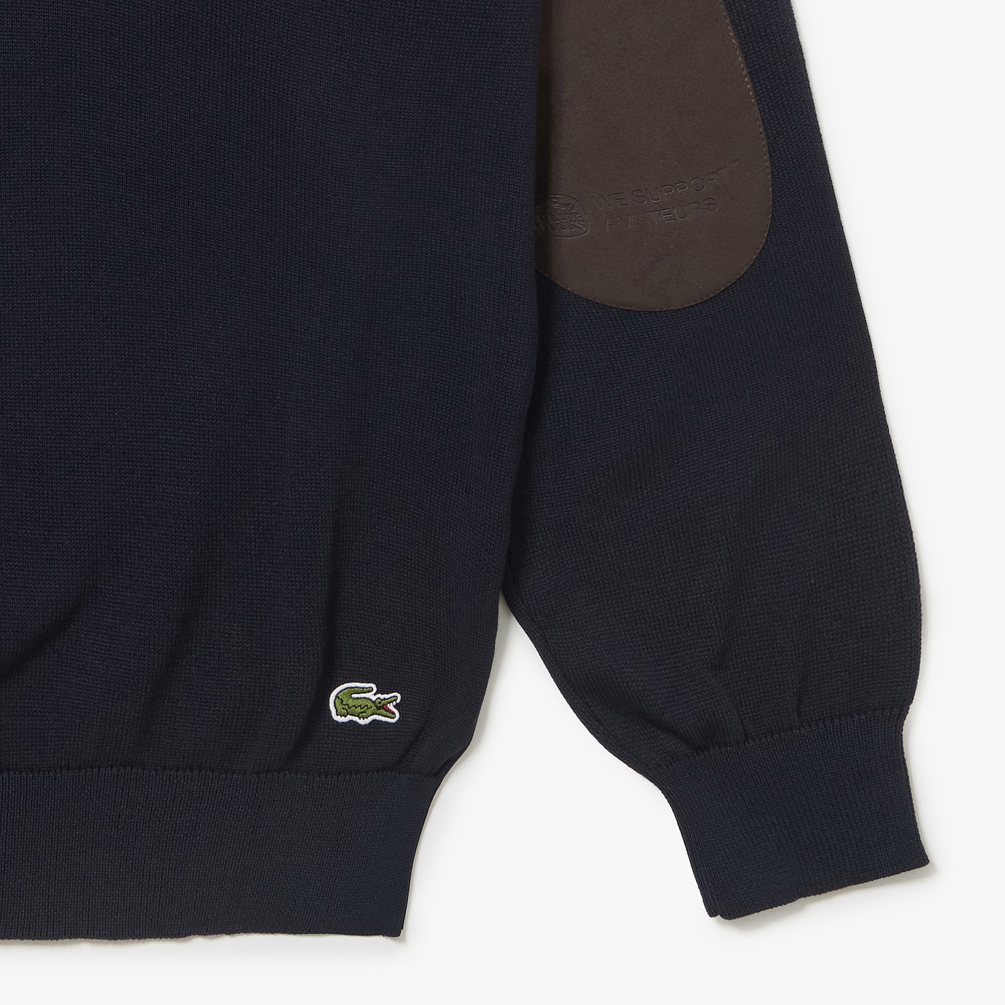 LACOSTE x CLUBHAUS ハーフジップセーター