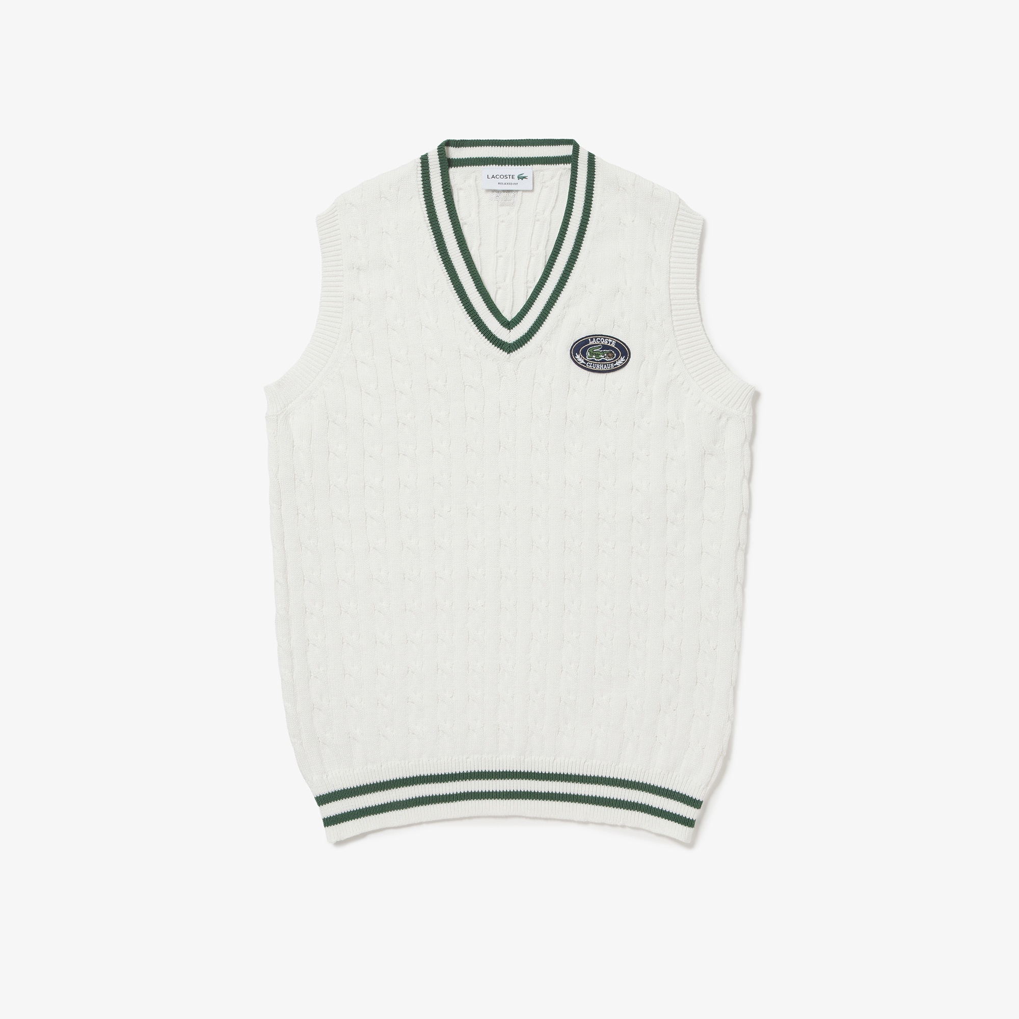 LACOSTE x CLUBHAUS ニットベスト