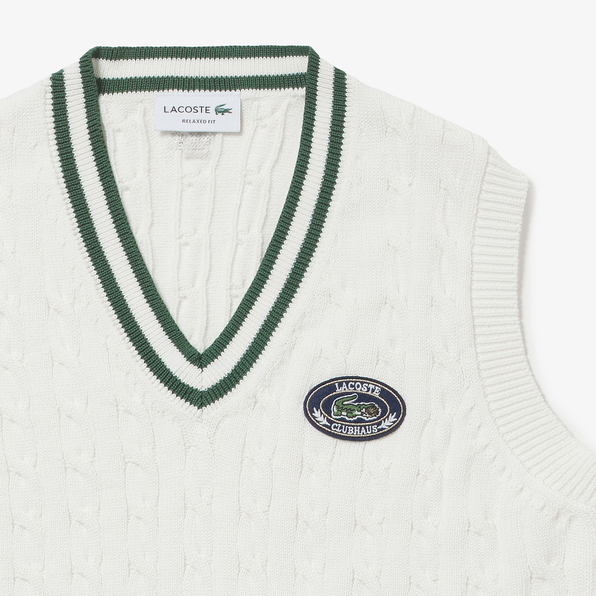 LACOSTE x CLUBHAUS ニットベスト