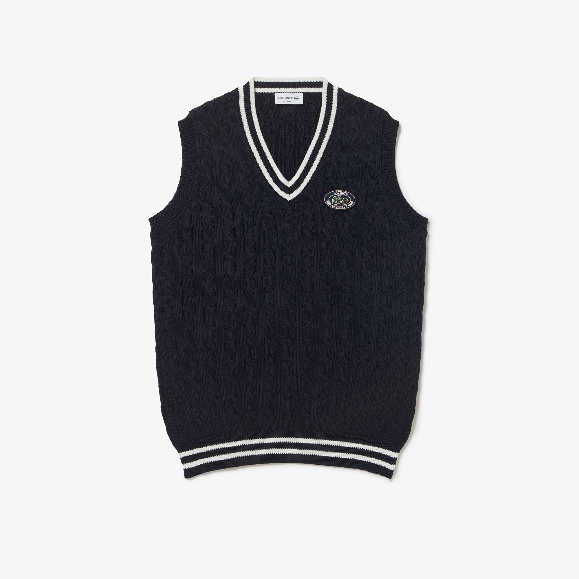 LACOSTE x CLUBHAUS ニットベスト