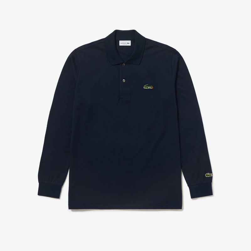 【美品】TANGRAM CLUBHAUS クラブハウス 長袖 ポロスウェット LACOSTE x CLUBHAUS 長袖ポロシャツ PH061J - ラコステ（LACOSTE）公式