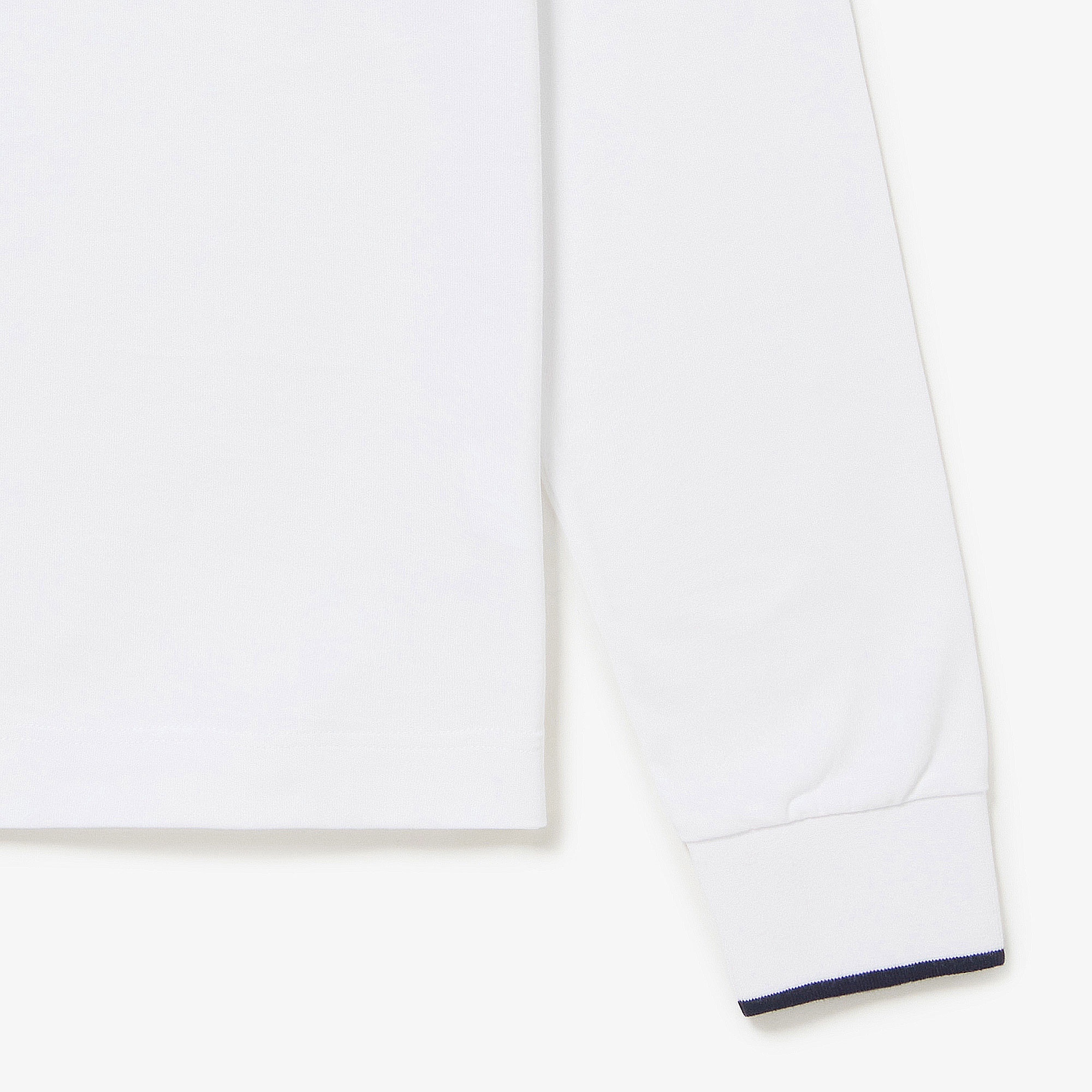 【オンライン限定】配色ラインリブ ロングスリーブ ロングTシャツ