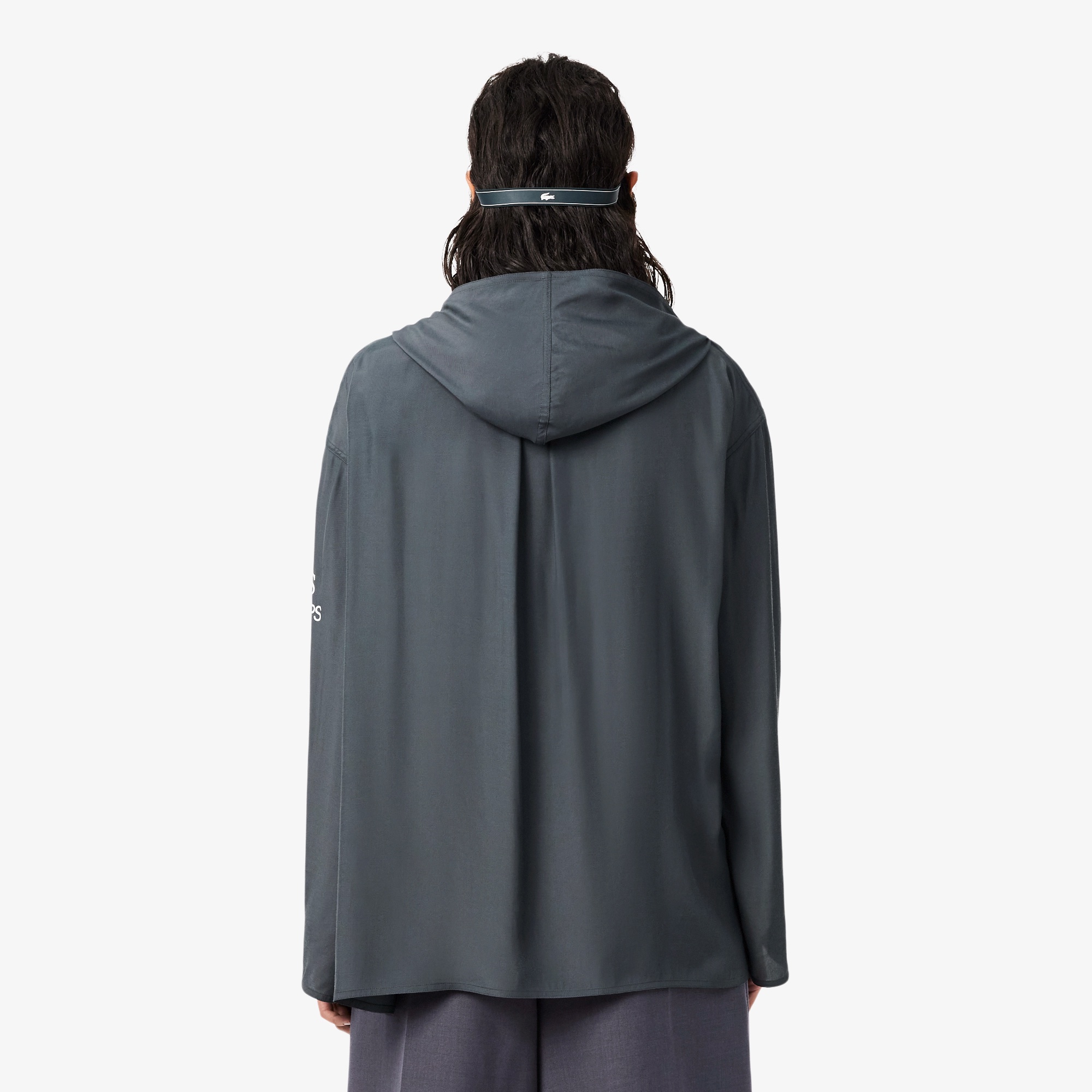 『FW26 Fashion Show』 オーバーサイズ フーデッドプリントシャツ