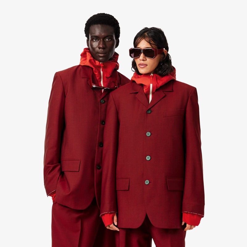 FW26 Fashion Show』 ウールテーラードジャケット AG784 - ラコステ