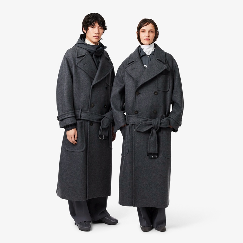 FW26 Fashion Show』 オーバーサイズダブルブレストウールコート AG801
