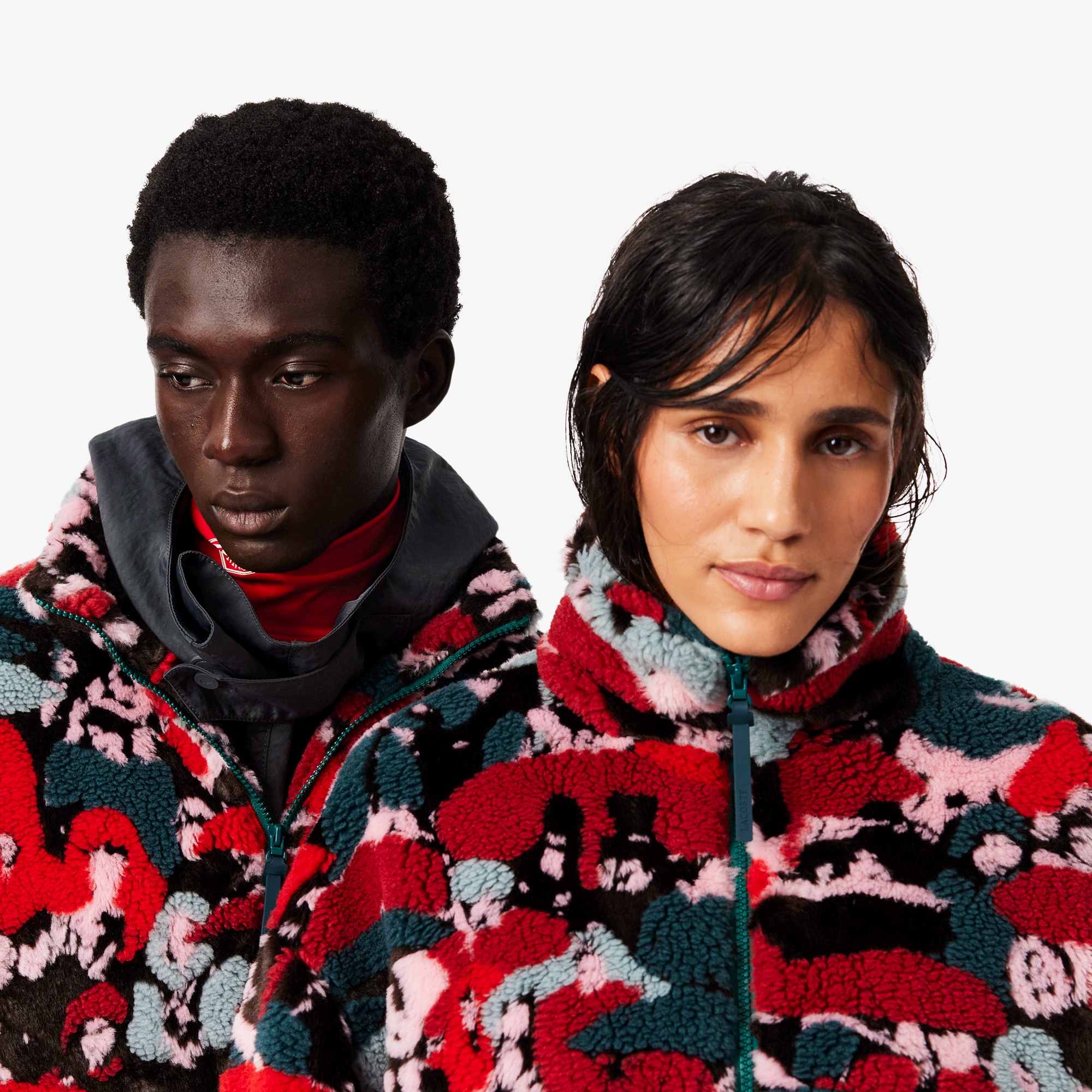 『FW26 Fashion Show』 ジャカードフリースジャケット