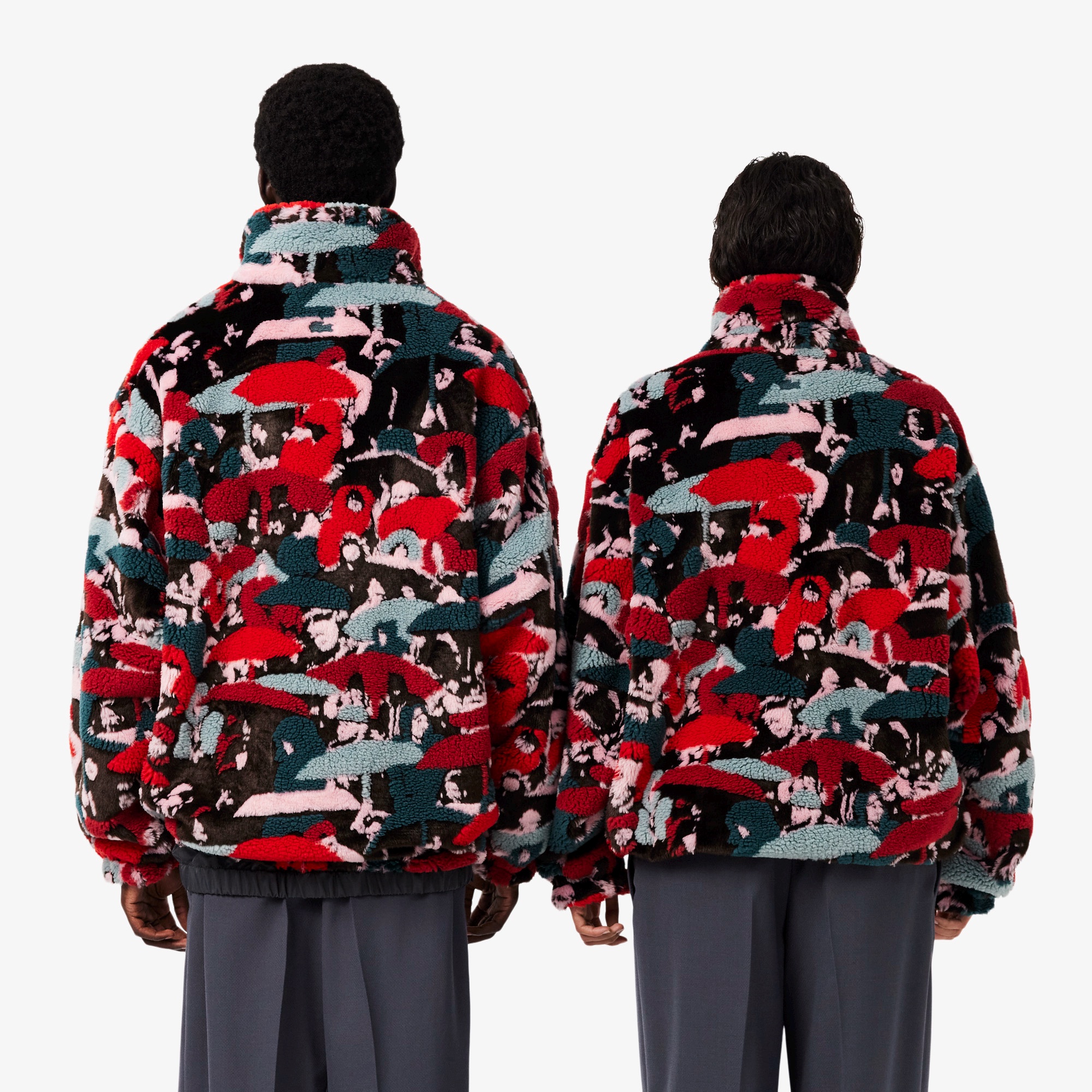 『FW26 Fashion Show』 ジャカードフリースジャケット