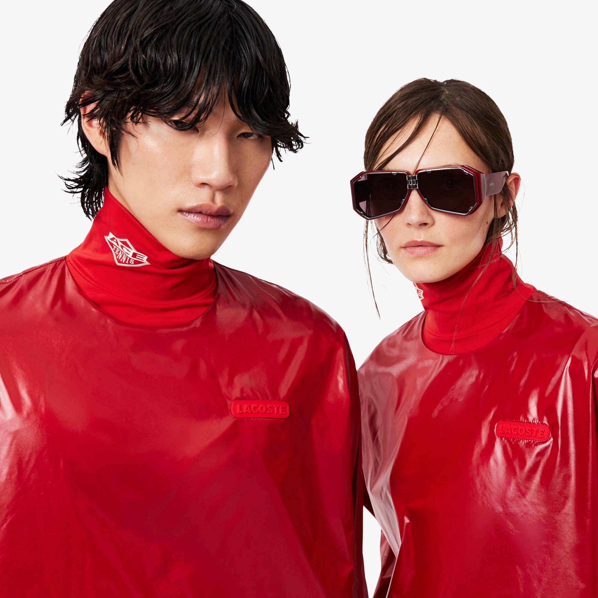 『FW26 Fashion Show』 グロッシータフタプルオーバーシャツ