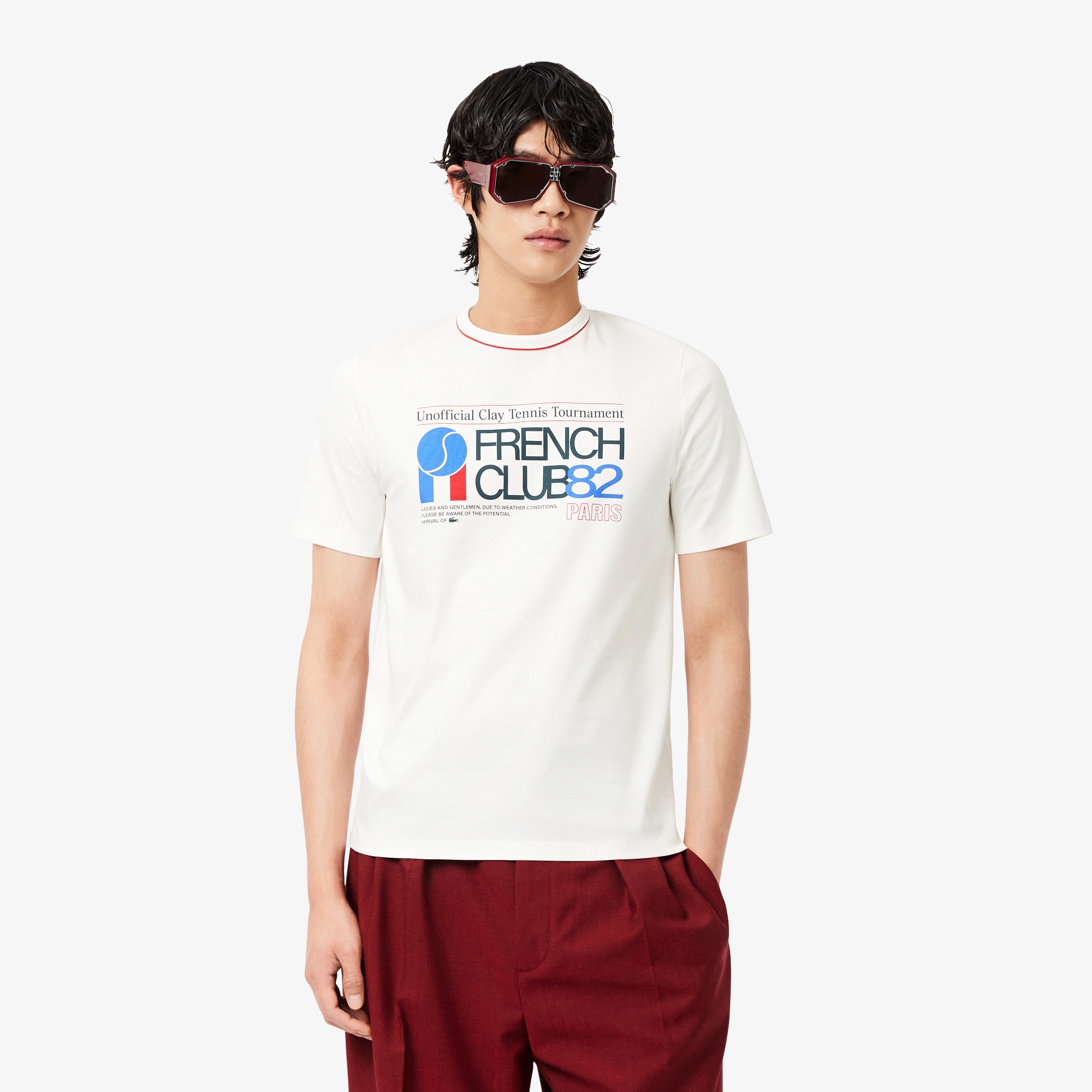 『FW26 Fashion Show』 フレンチテニスグラフィックTシャツ