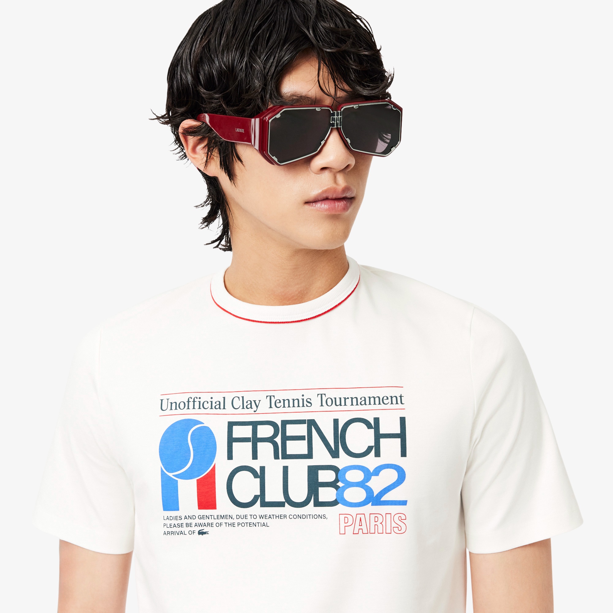 『FW26 Fashion Show』 フレンチテニスグラフィックTシャツ