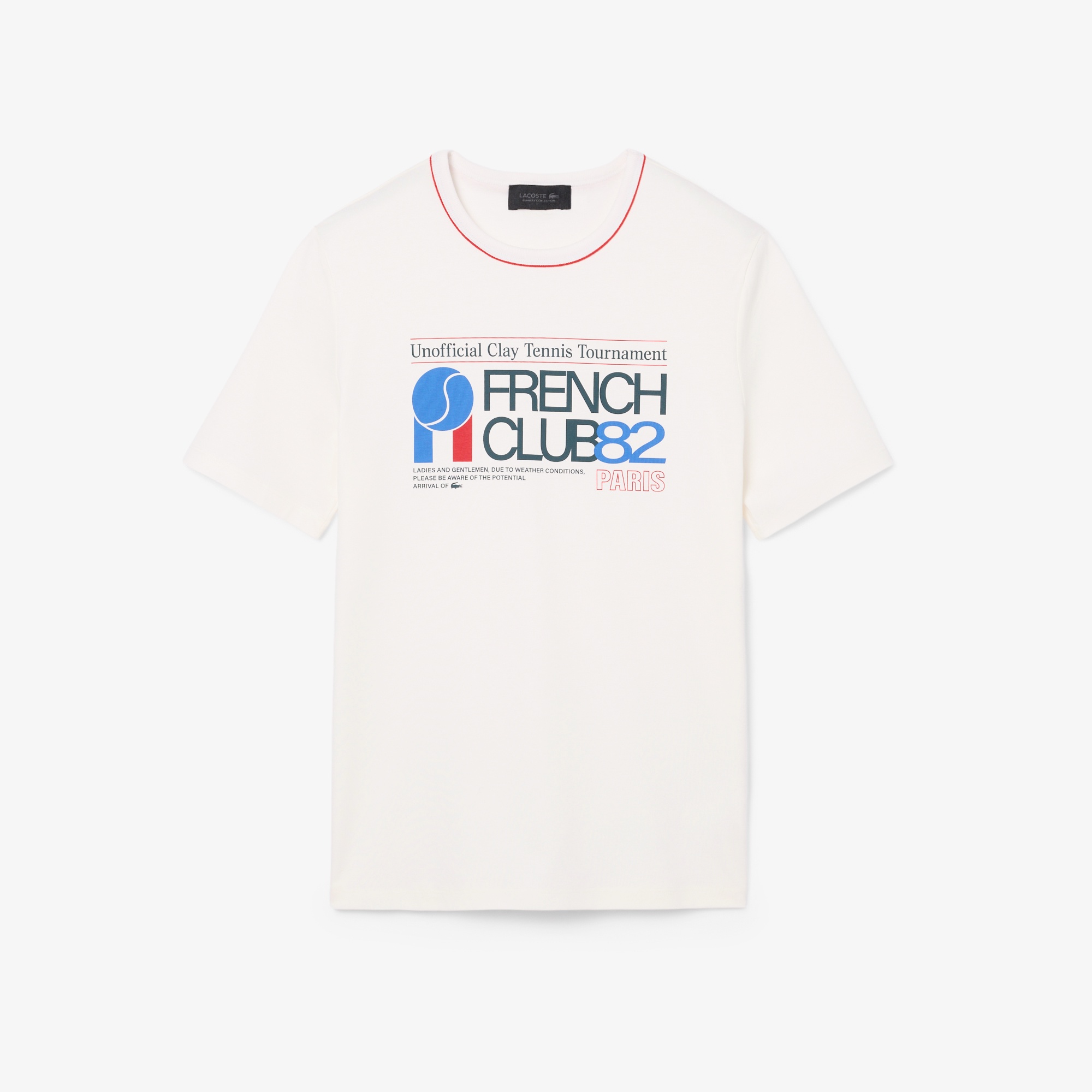 『FW26 Fashion Show』 フレンチテニスグラフィックTシャツ