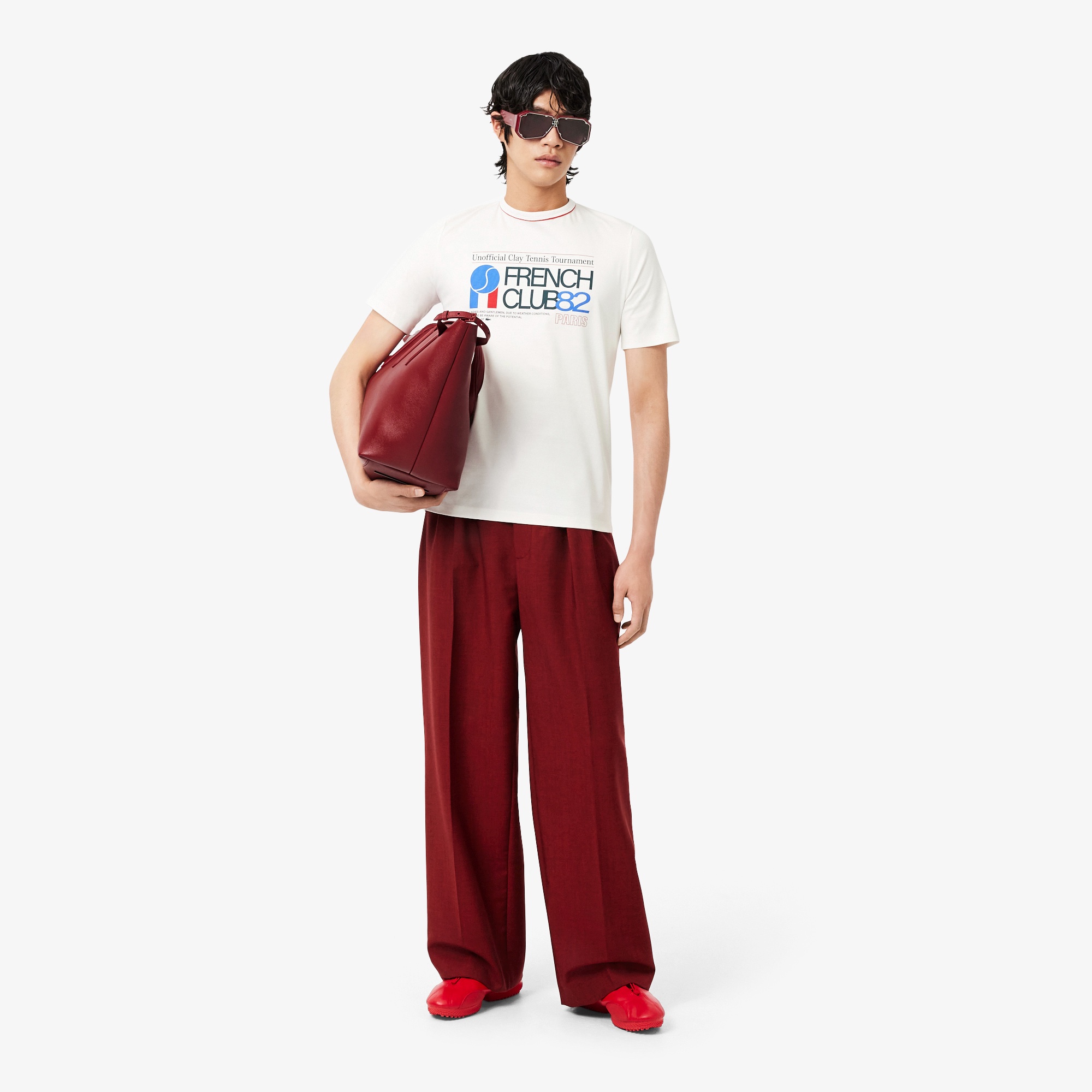 『FW26 Fashion Show』 フレンチテニスグラフィックTシャツ