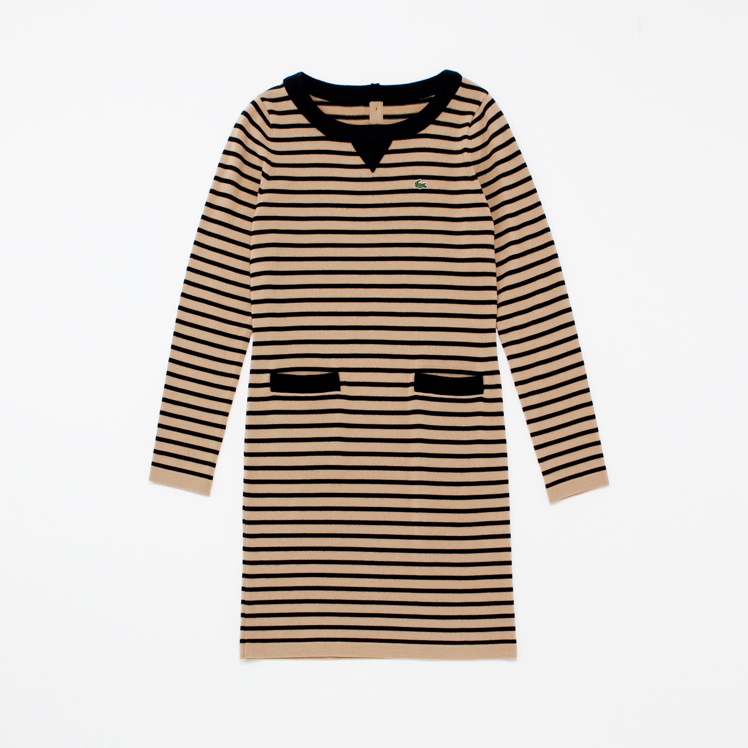 ニットボーダーワンピース Ef701e ラコステ Lacoste 公式オンラインショップ