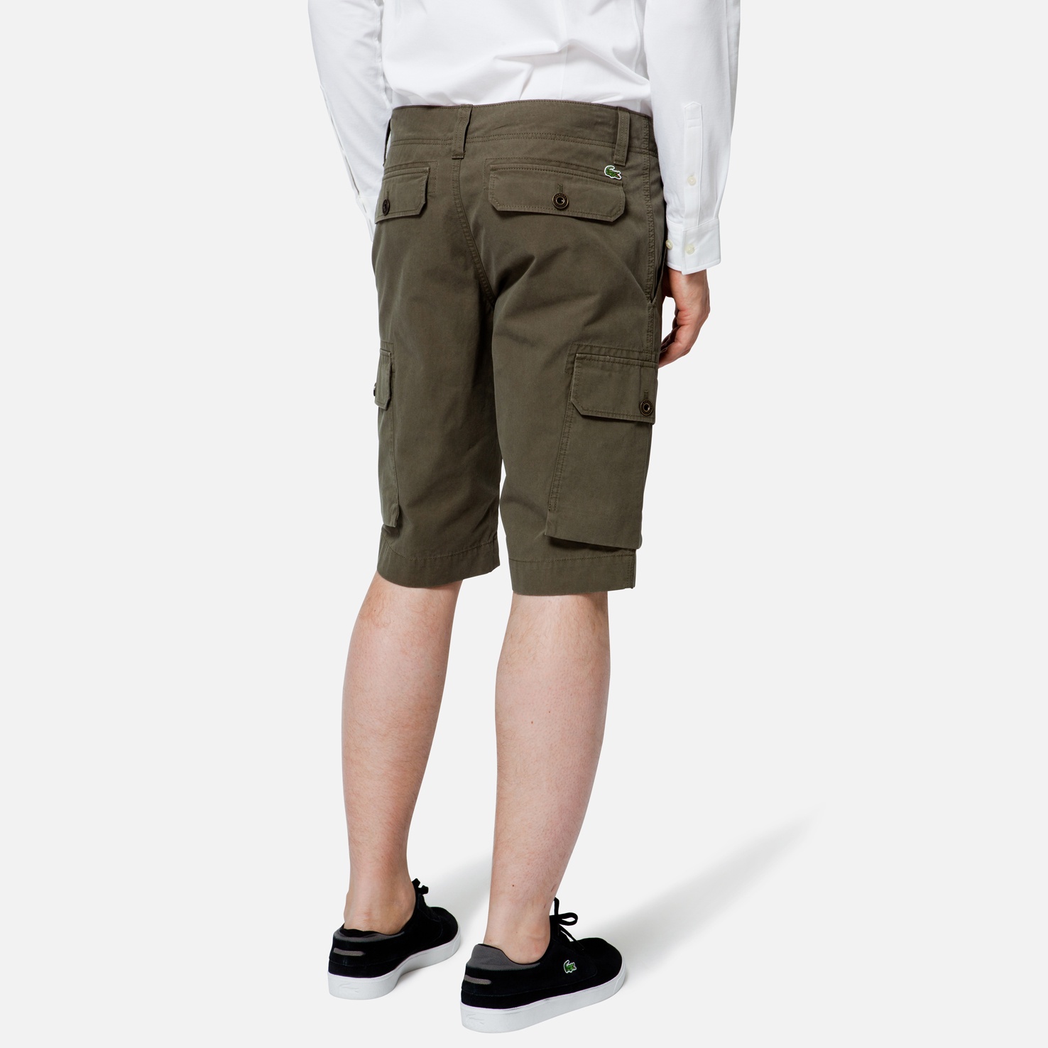 lacoste cargo shorts