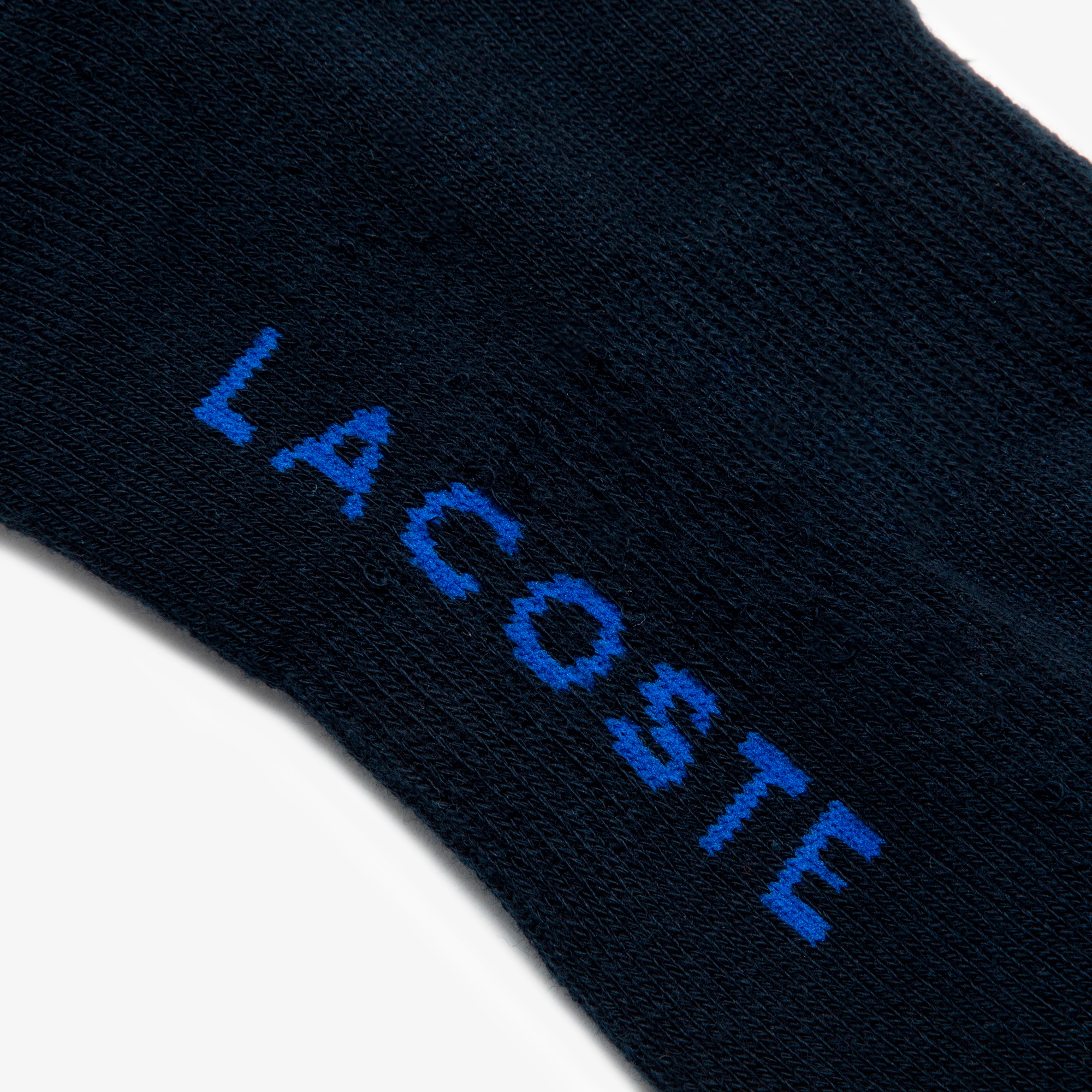 足底パイル ロゴ スニカー丈ソックス