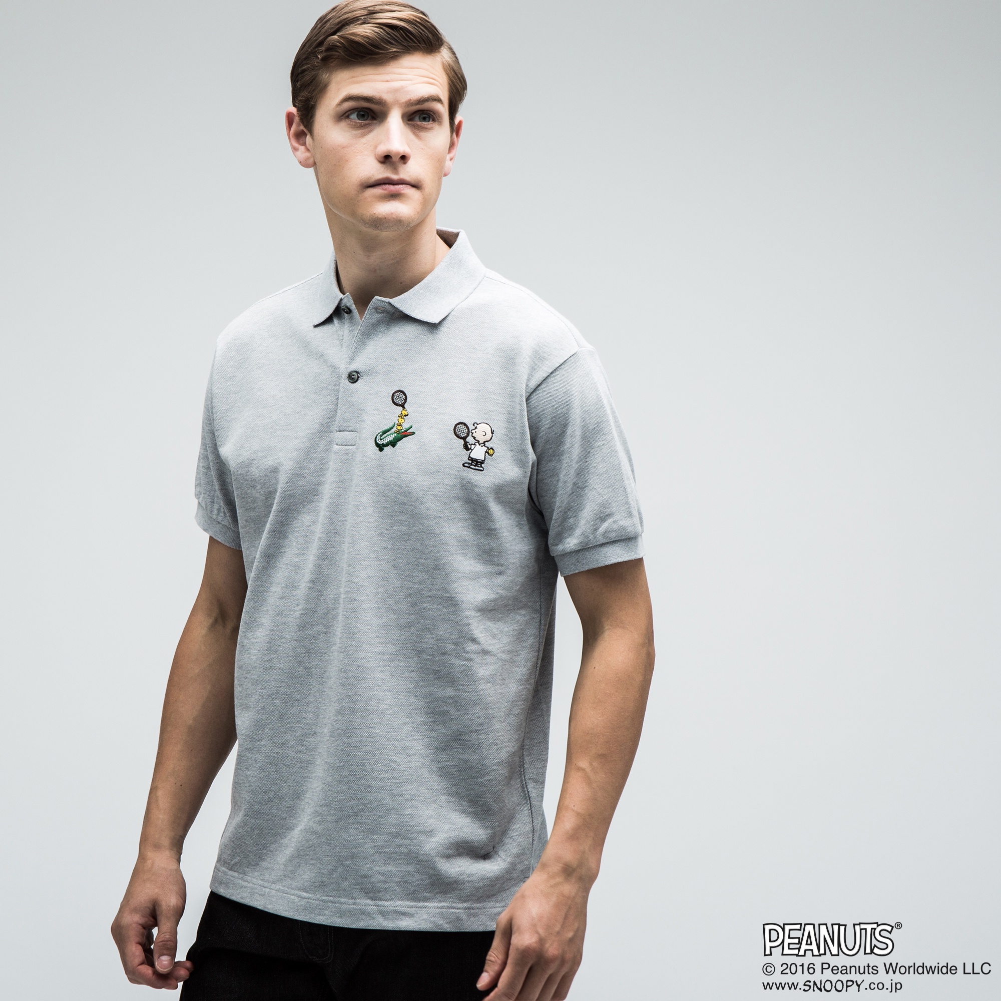 Peanuts X Lacoste Men S ポロシャツ 半袖 Ph677e ラコステ Lacoste 公式オンラインショップ