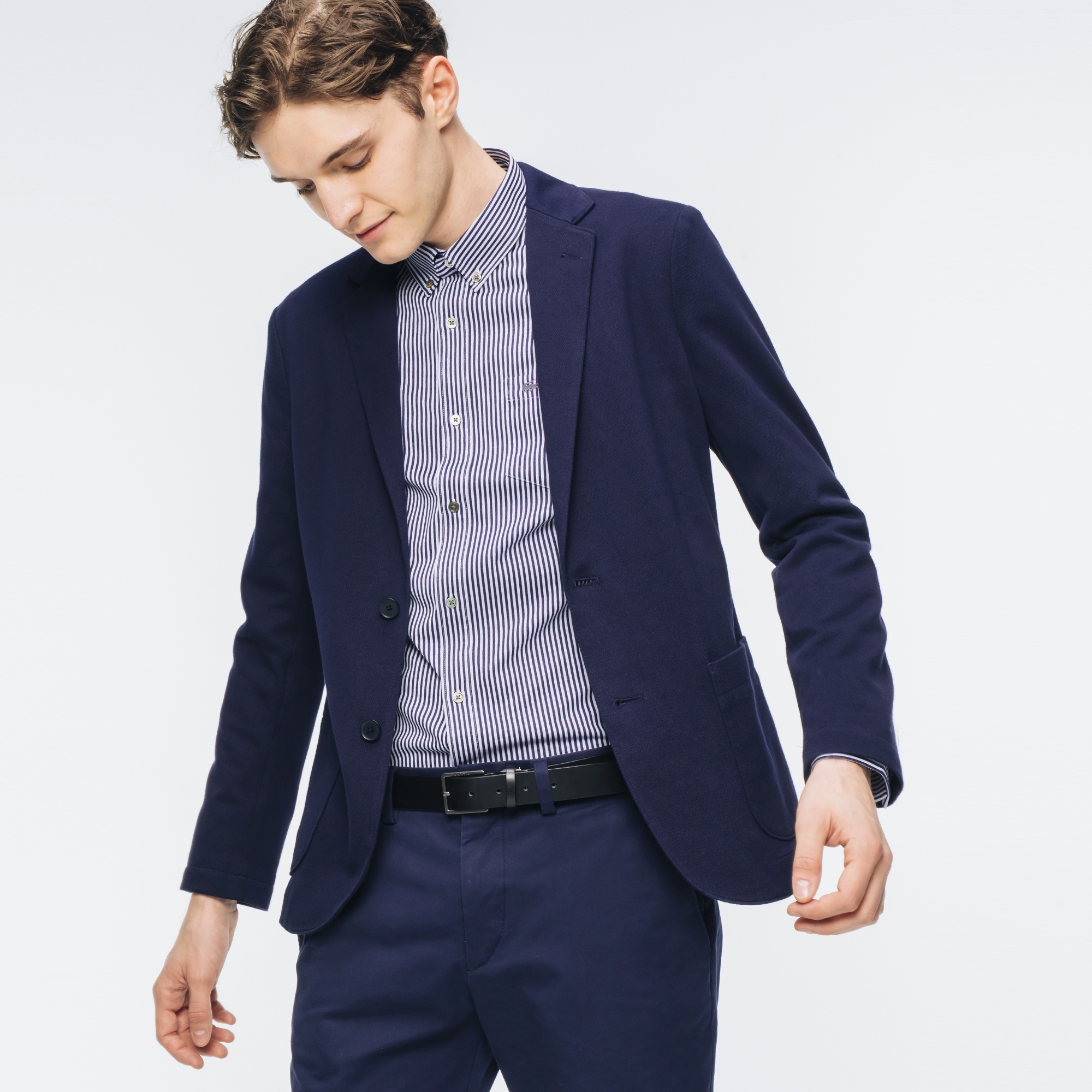 ハイゲージ鹿の子ジャケット Vh706el ラコステ Lacoste 公式オンラインショップ