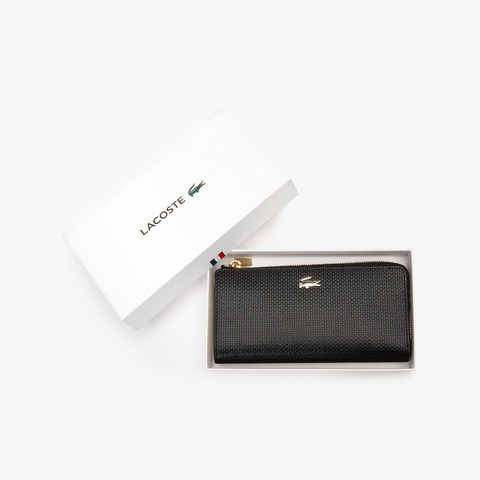 CHANTACO ピケレザー カード8枚収納 財布 NF2071C - ラコステ（LACOSTE