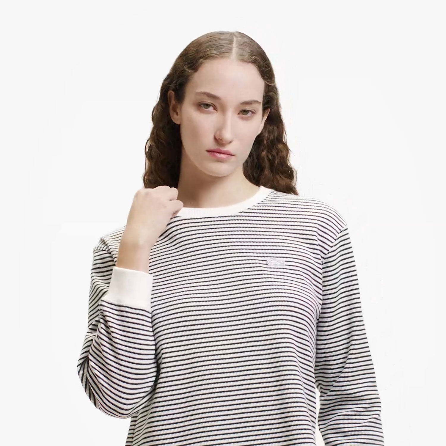 ワッフルボーダーTシャツ