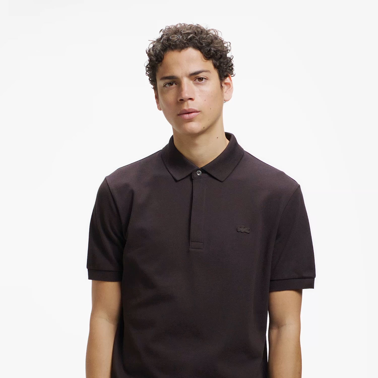 レギュラーフィット ストレッチ パリポロシャツ (半袖)