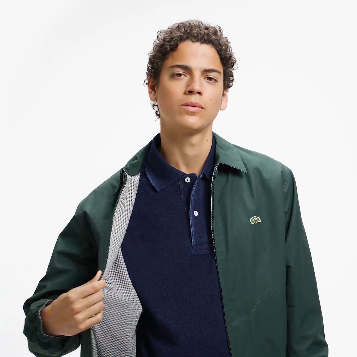 リバーシブルブルゾン