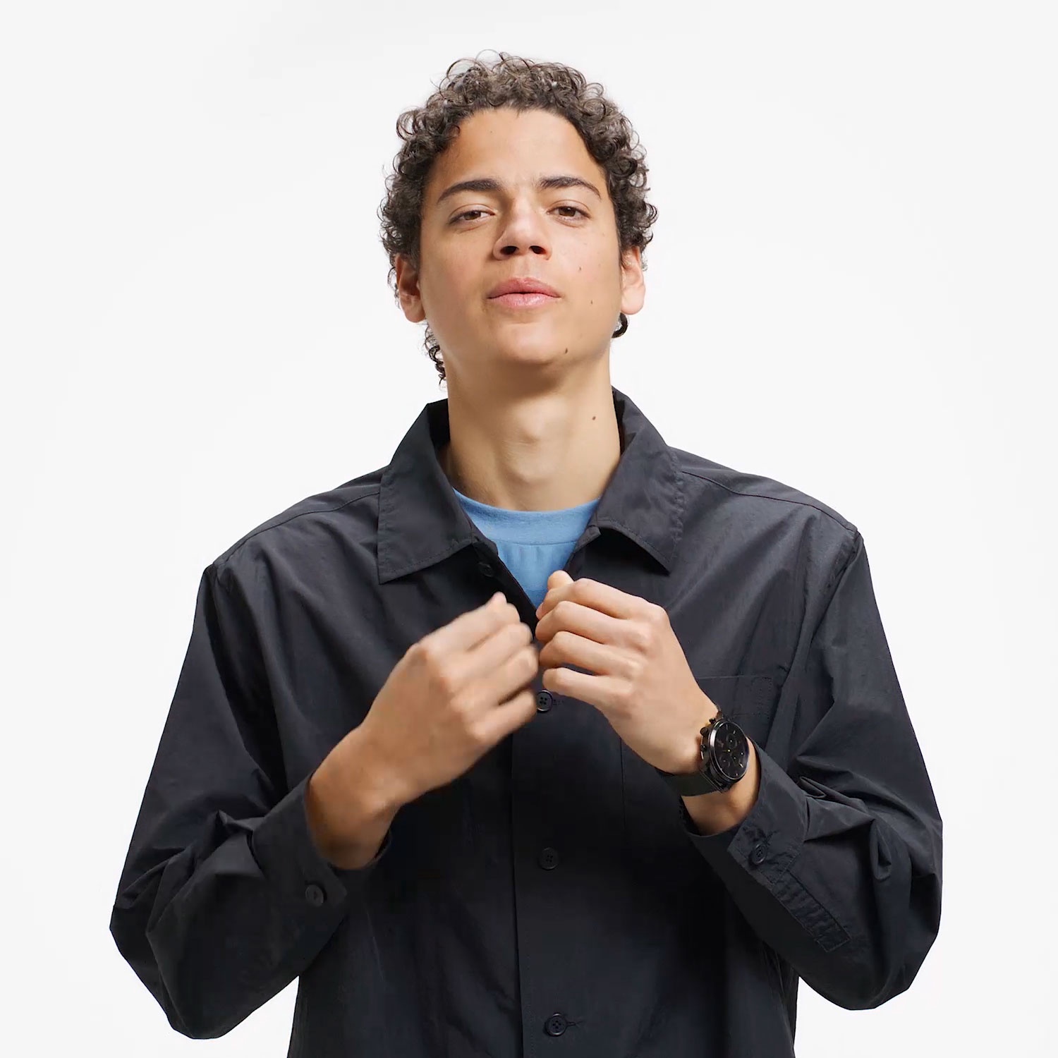 ナイロンリップシャツジャケット