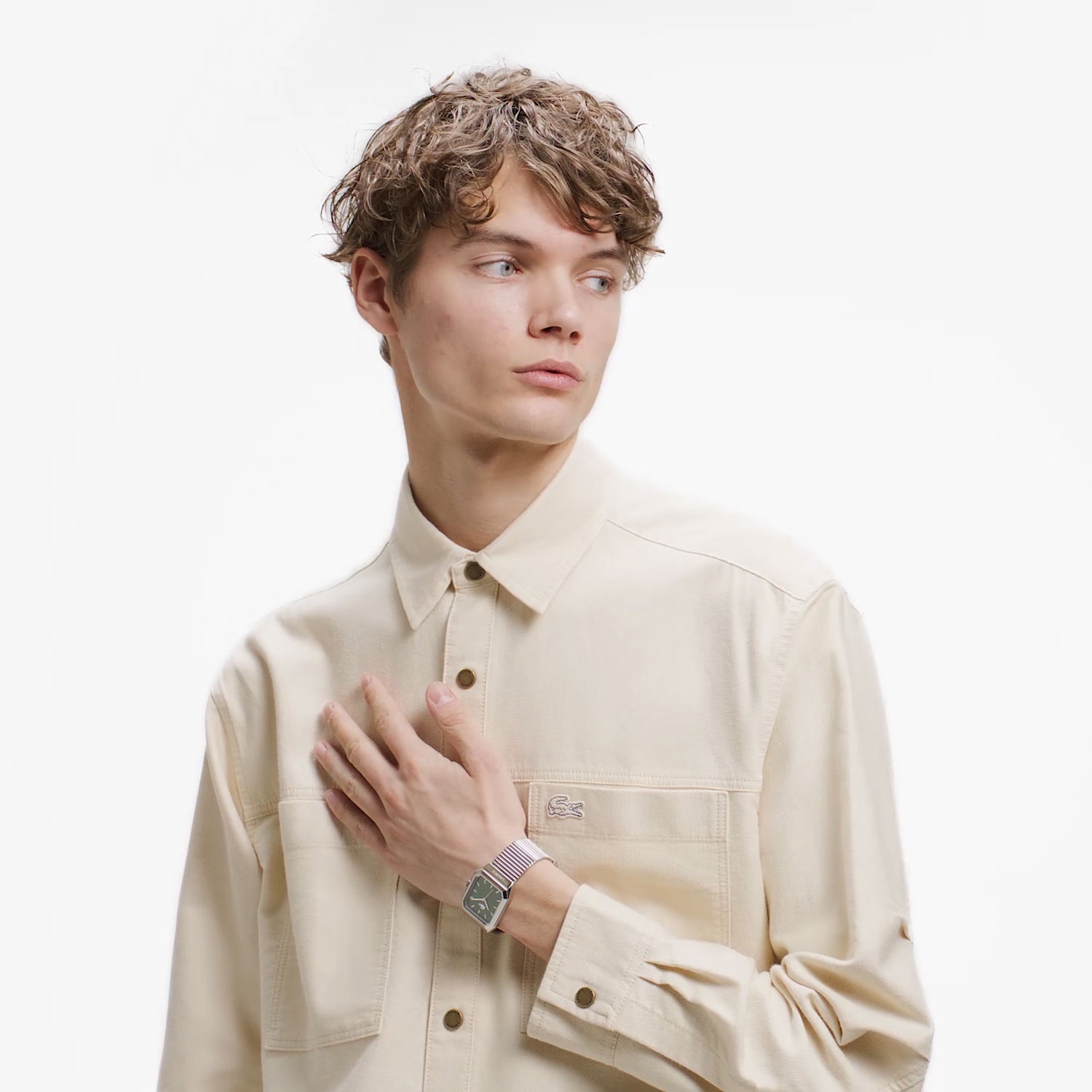 コードレーンシャツジャケット