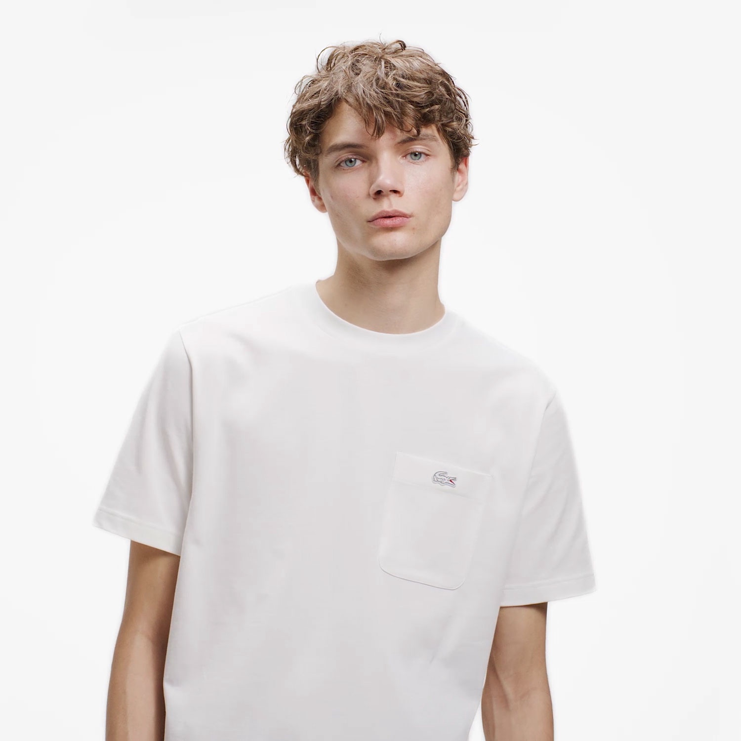 アウトラインクロックポケットTシャツ