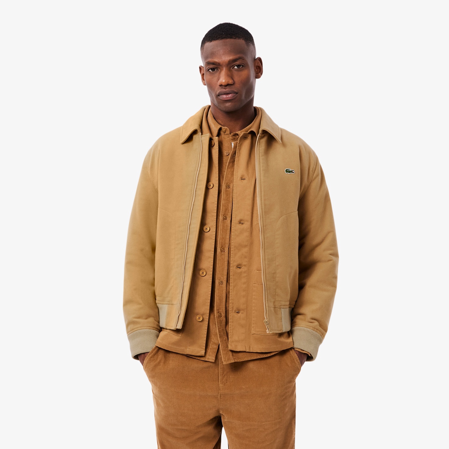 パデッドモールスキンジャケット