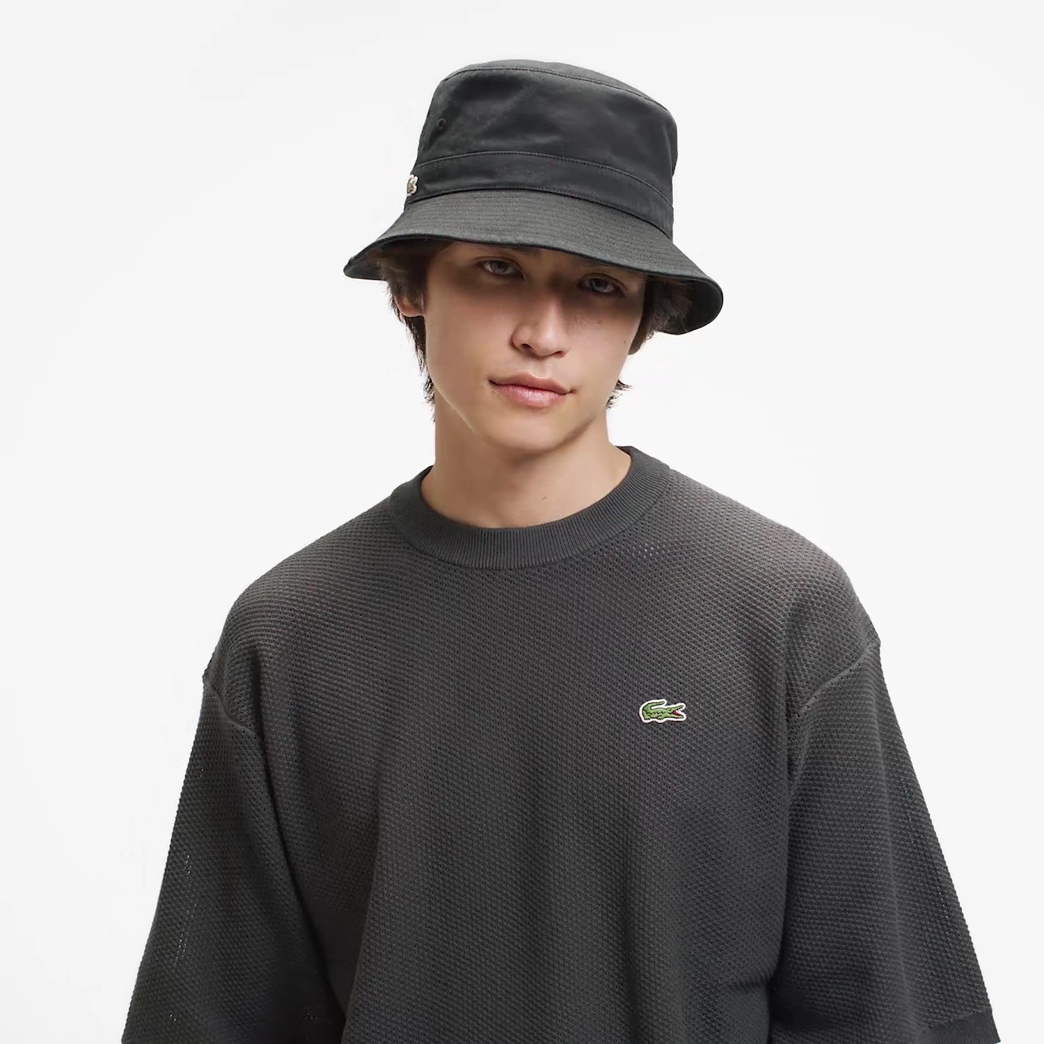 鹿の子メッシュニットTシャツ