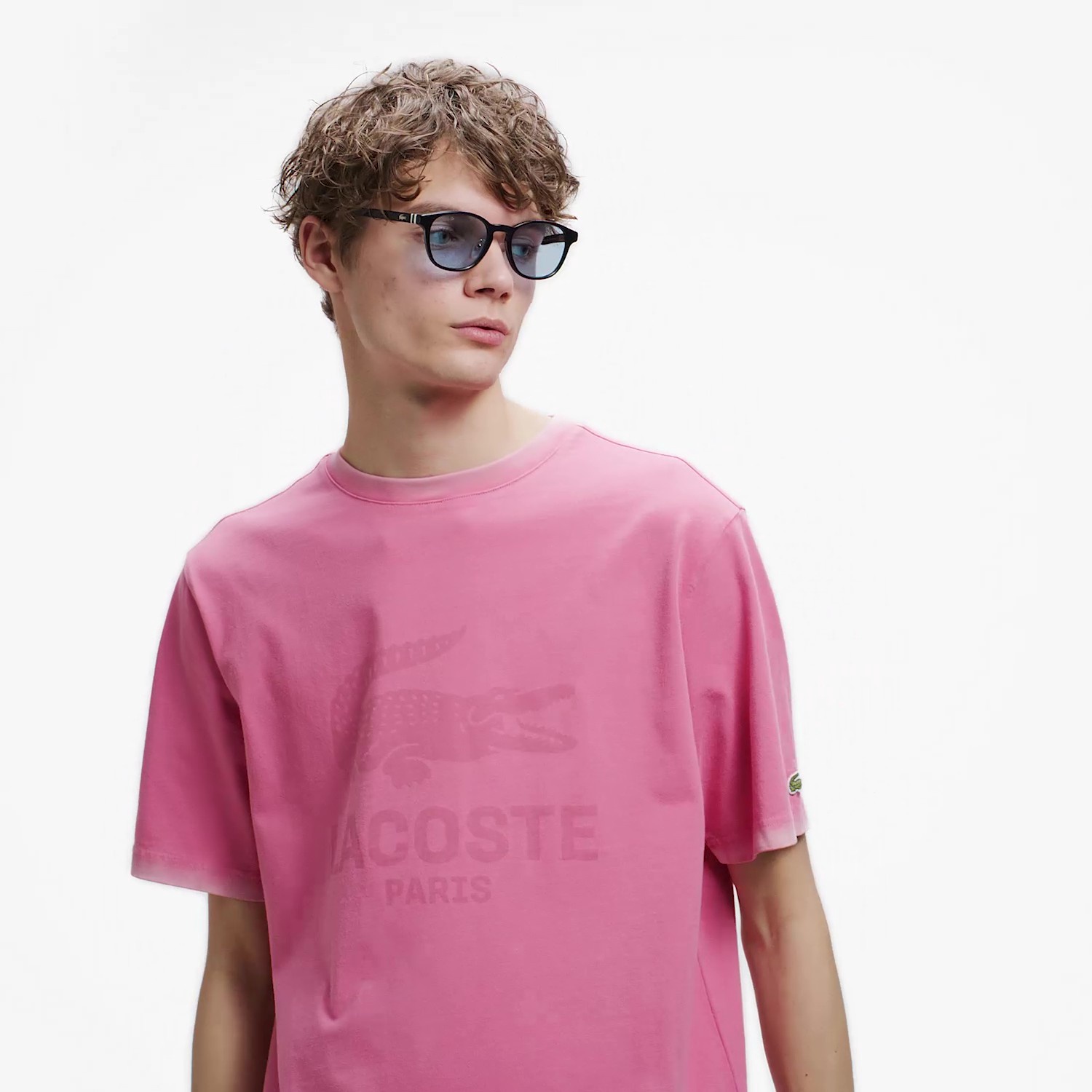 ビンテージエフェクト ロゴTシャツ