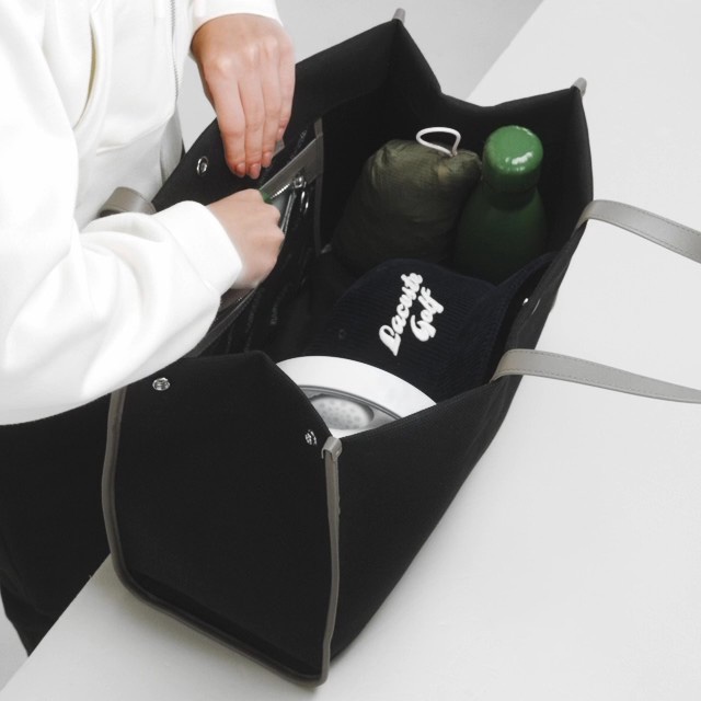 ヘリテージキャンバス テニススタイルトートバッグ